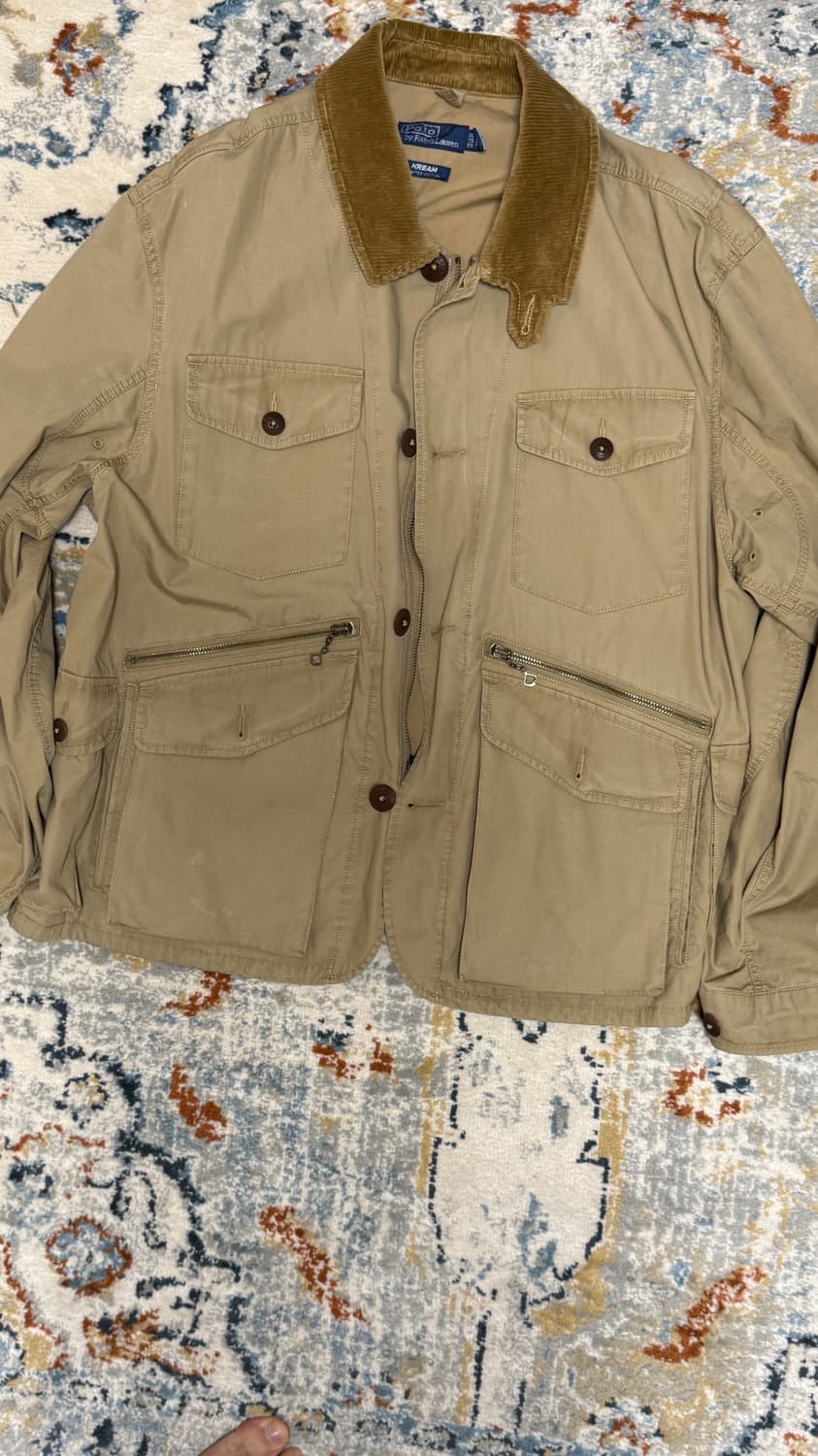 폴로랄프로렌x크림 콜라보 피싱 자켓 xl 상품이미지3