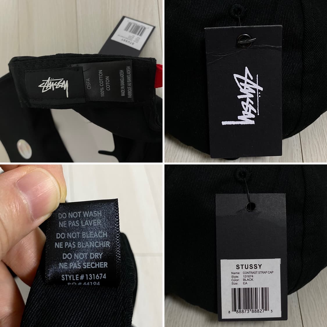 STUSSY LINK STRAP CAP 상품이미지7