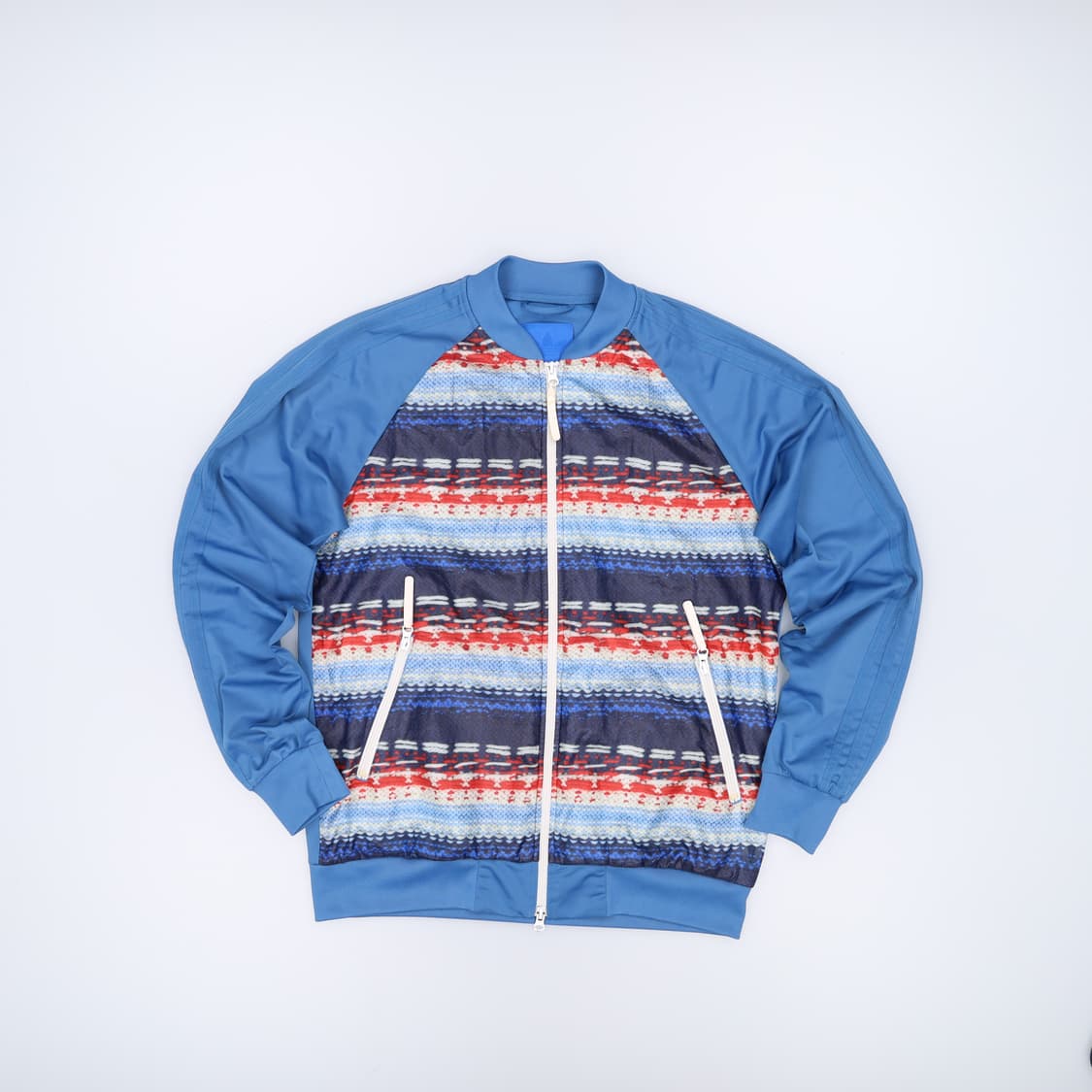 105 아디다스 니트 프린팅 집업 자켓 0326J 상품이미지1