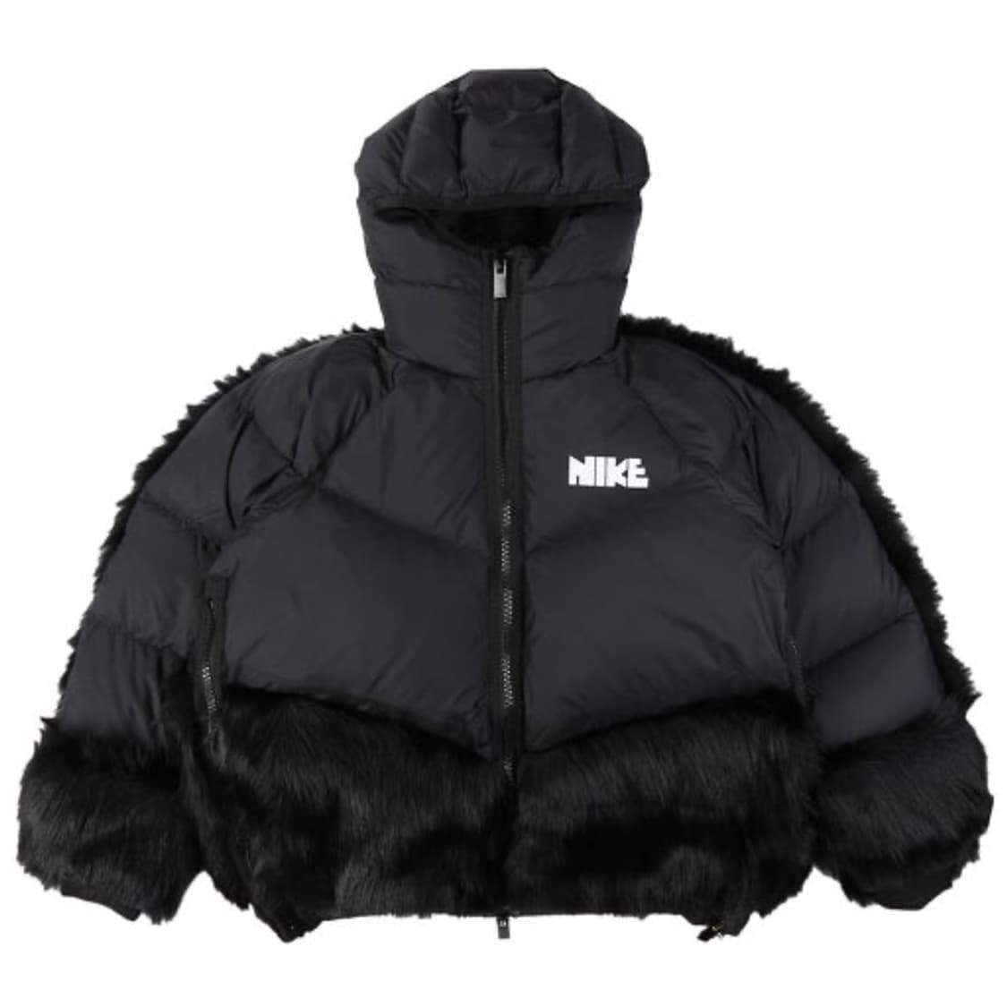 나이키x사카이 퍼 구스다운 파카 상품이미지1