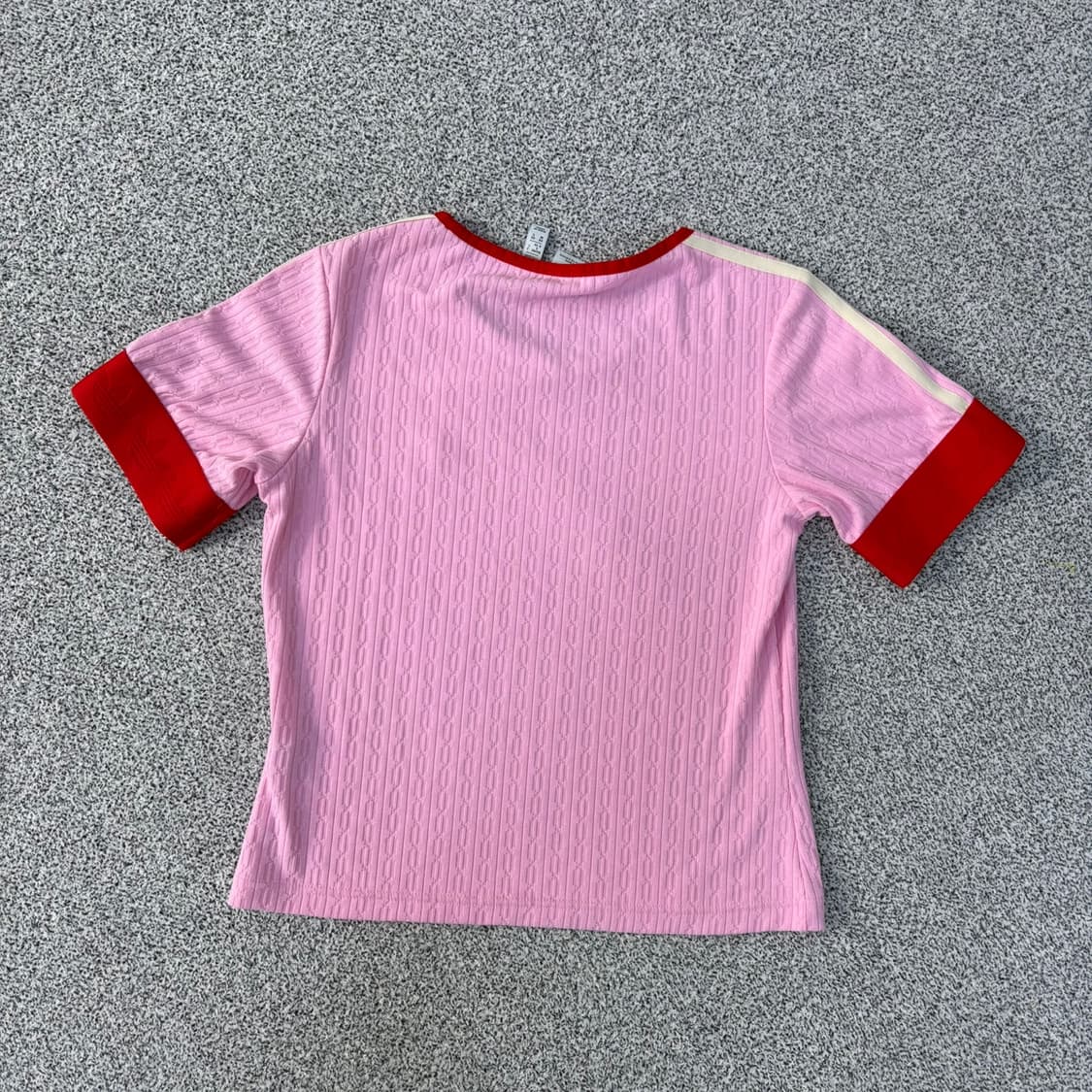 M 아디다스 여성 반팔 니트 0414J 상품이미지3