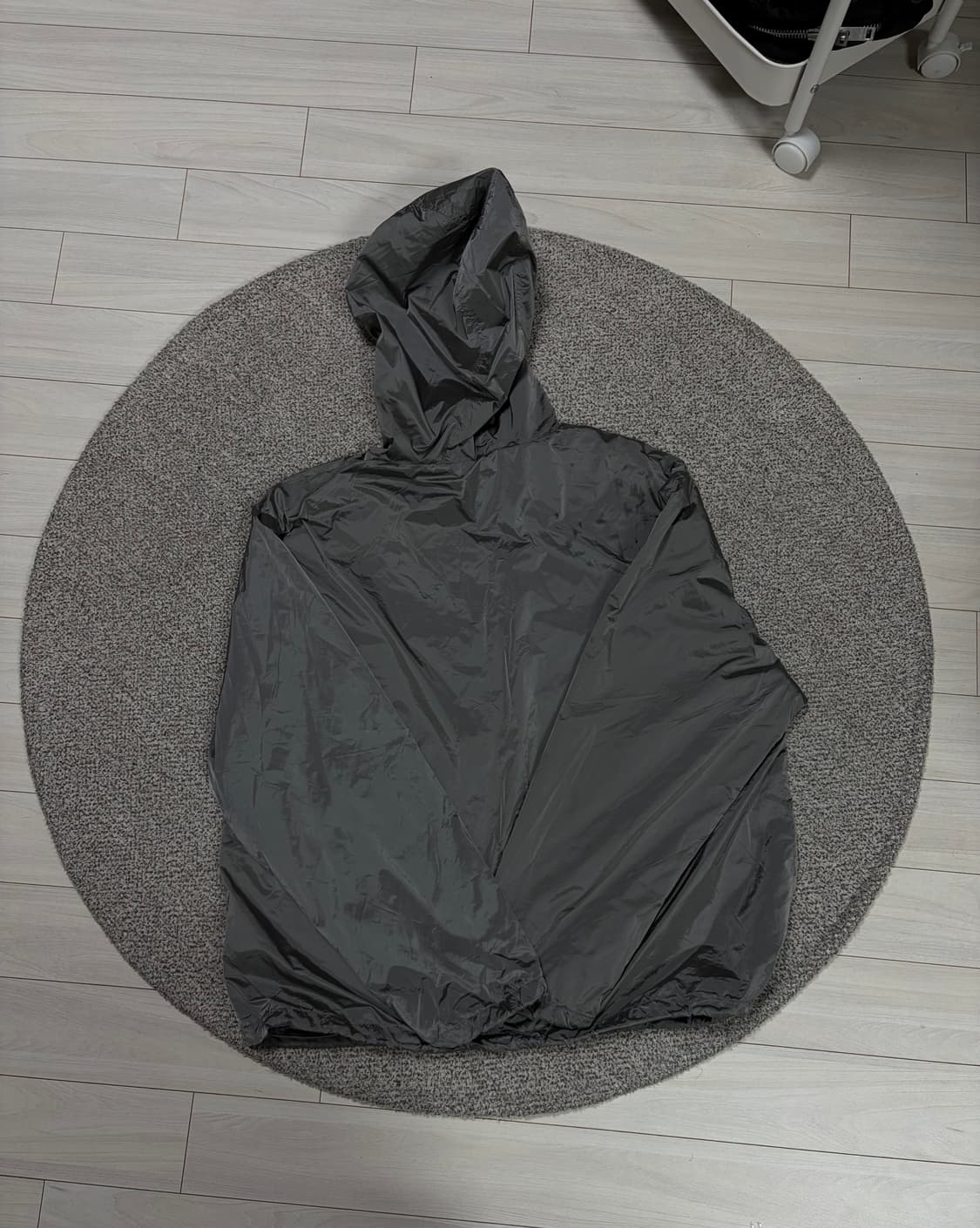 AMOMENTO / Glossy Nylon Half Zip-up 상품이미지2