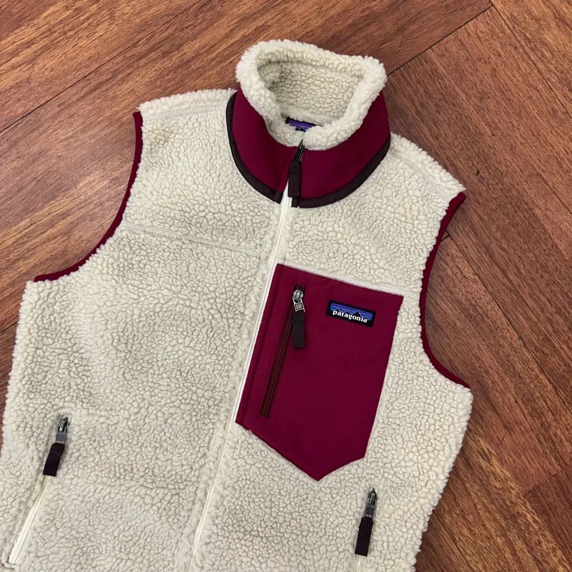 여성용 S 파타고니아 레트로 플리스 베스트 조끼 상품이미지3