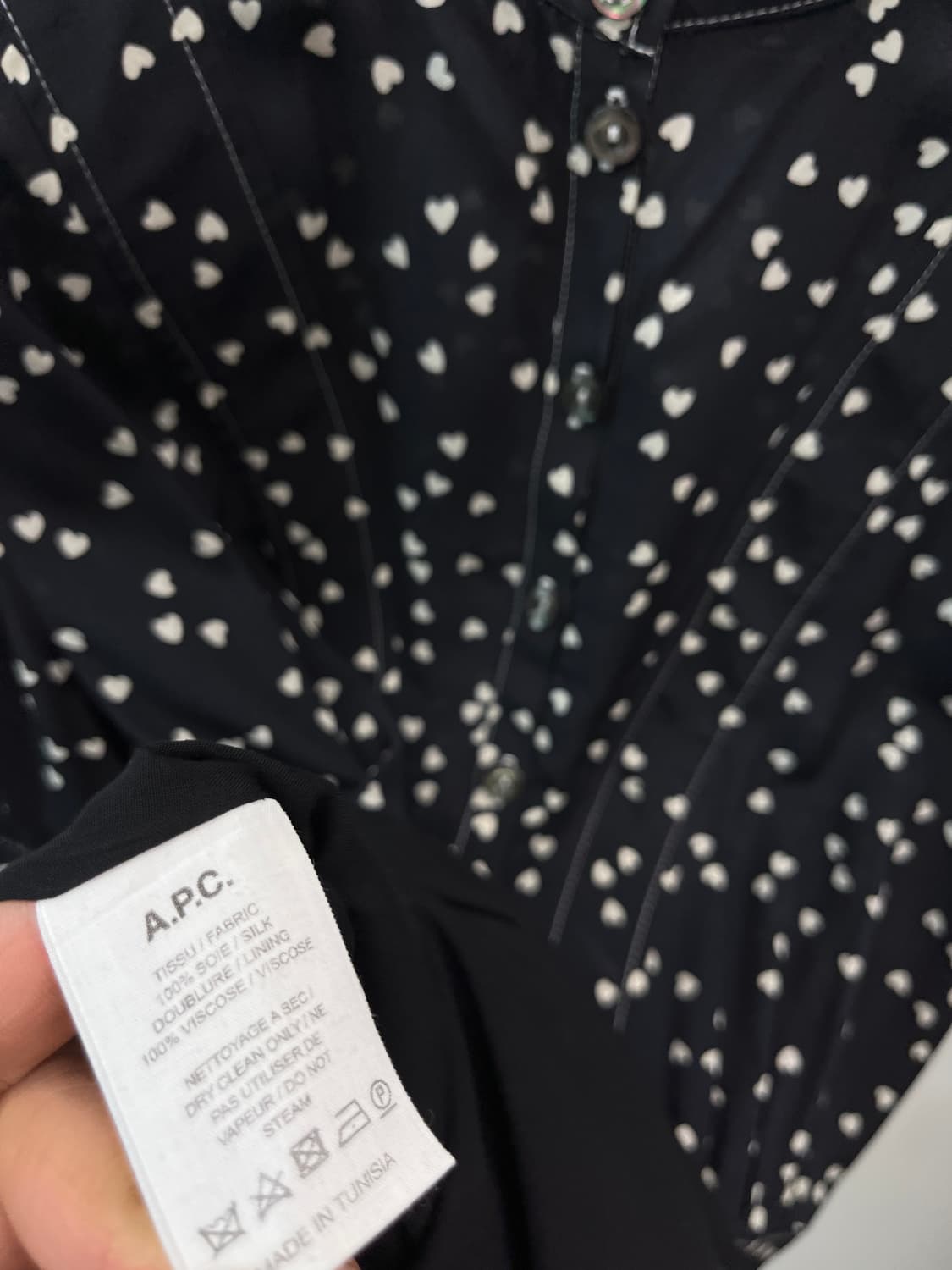 여) 아페세 신형 하트 원피스  상품이미지9