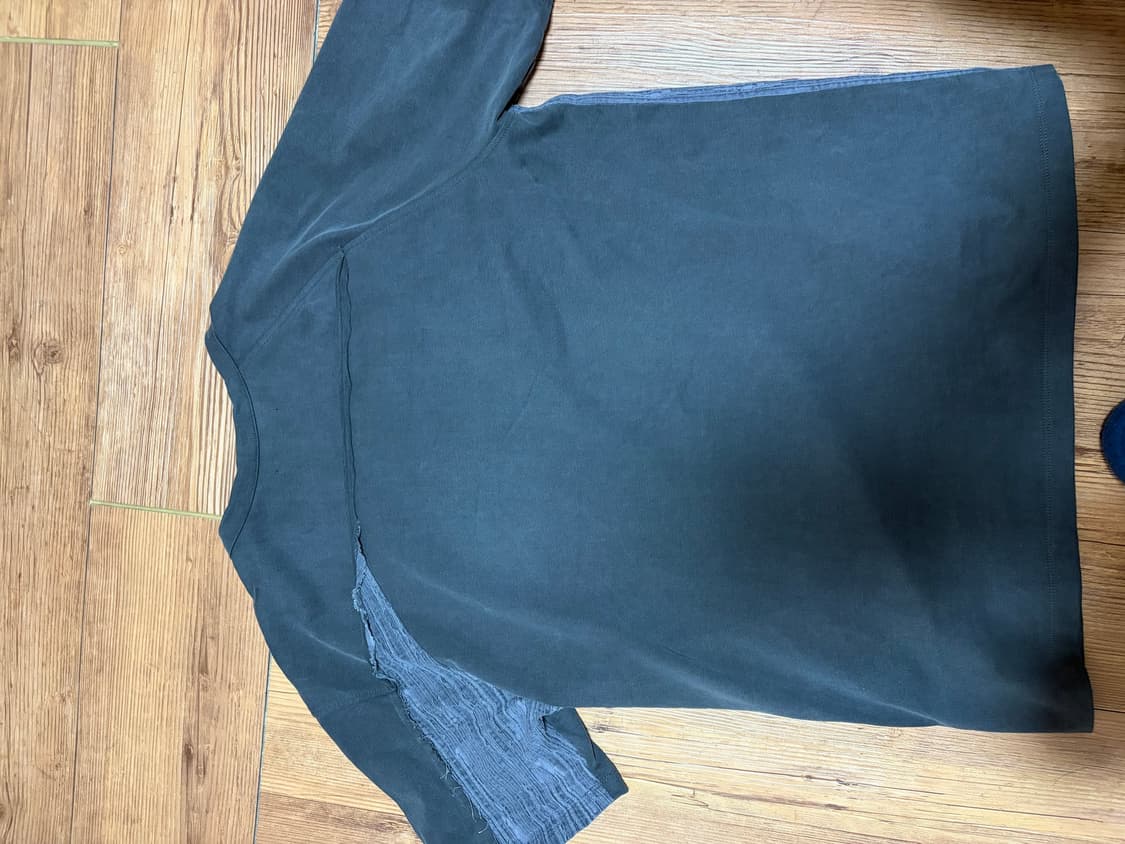 해칭룸  henlyneck tee charcoal m사이즈 풀 구성품 상품이미지4