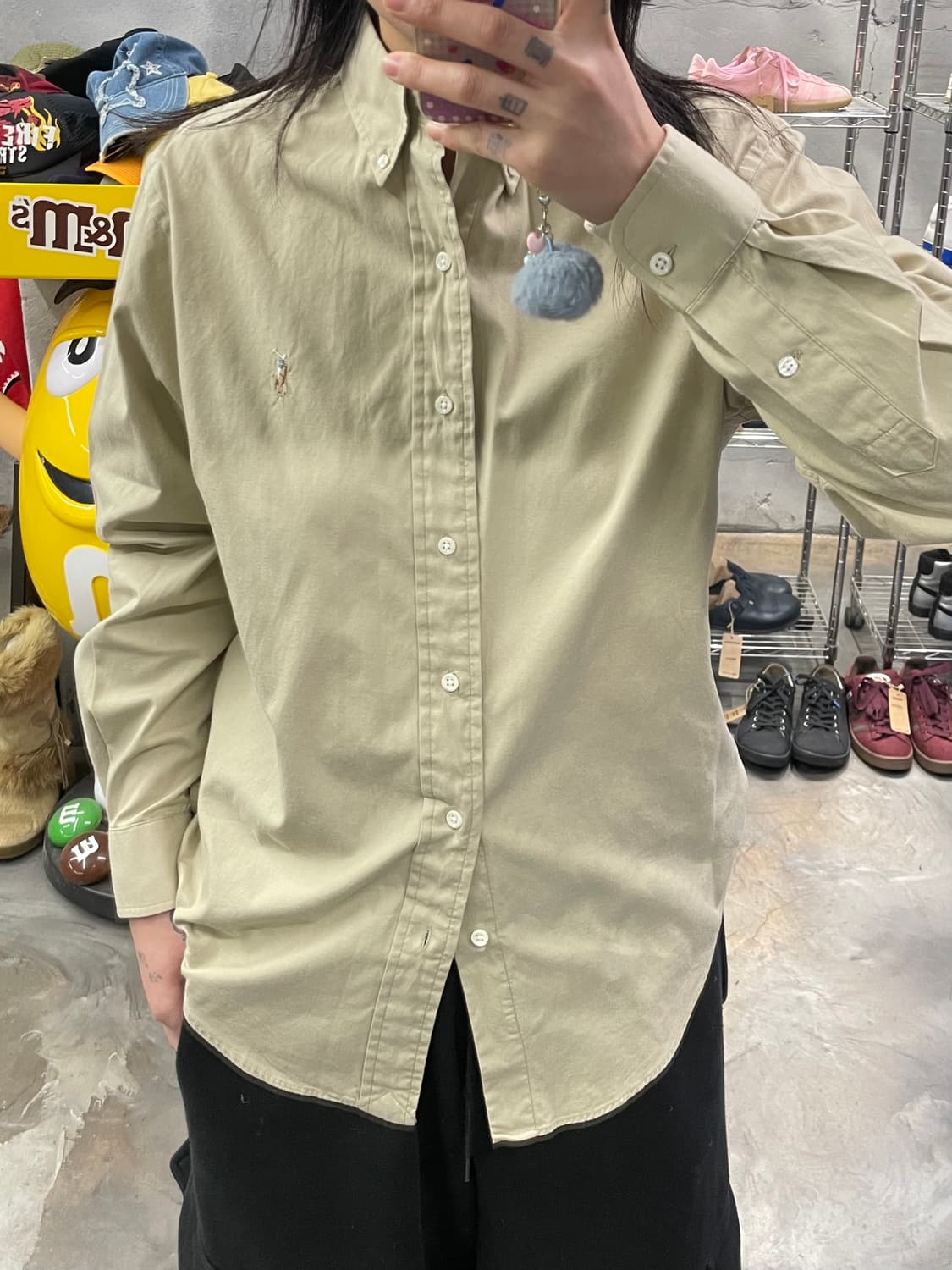 폴로 포니 솔리드 셔츠 상품이미지8