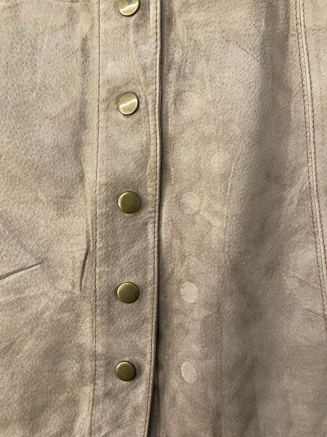 Stradivarius 리얼 스웨이드 미니스커트 S 상품이미지2