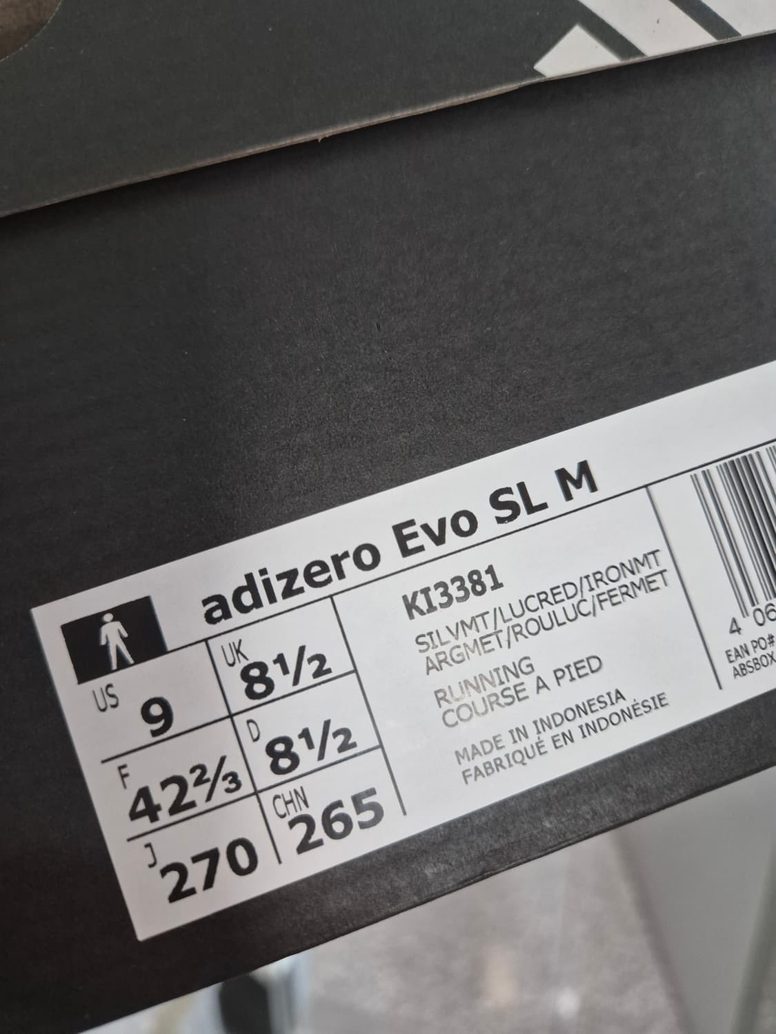 아디다스 아디제로 Evo SL 270 급처 상품이미지2