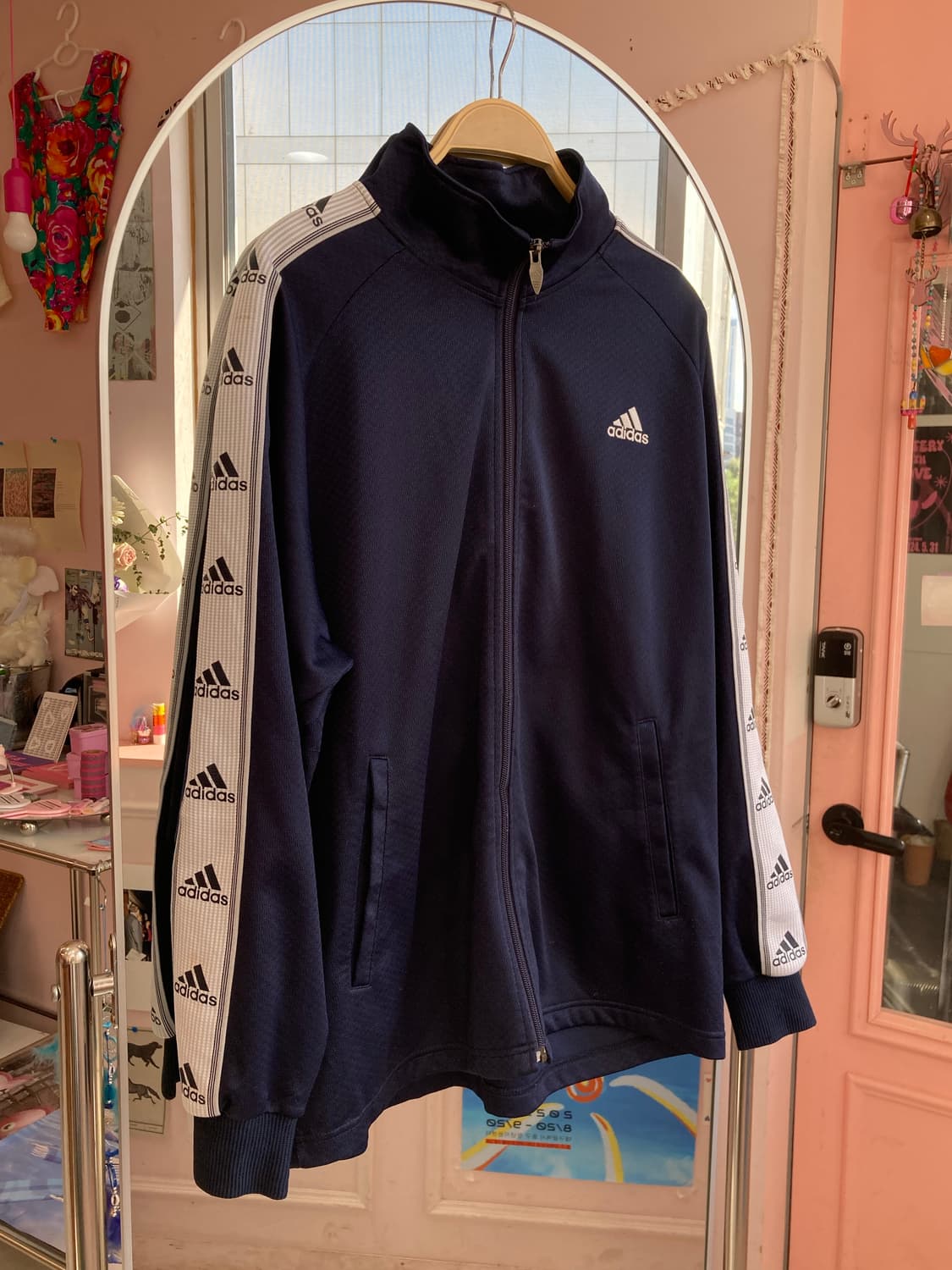 아디다스 adidas 네이비 트랙 집업 상품이미지1