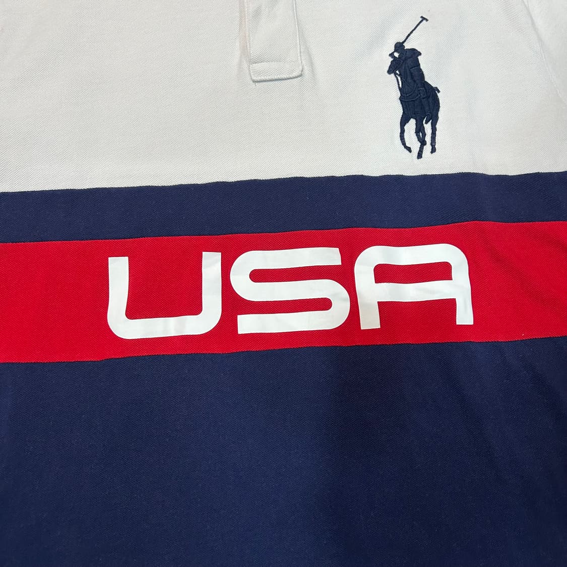 [2XL] 폴로랄프로렌 USA 빅포니 카라티 상품이미지4