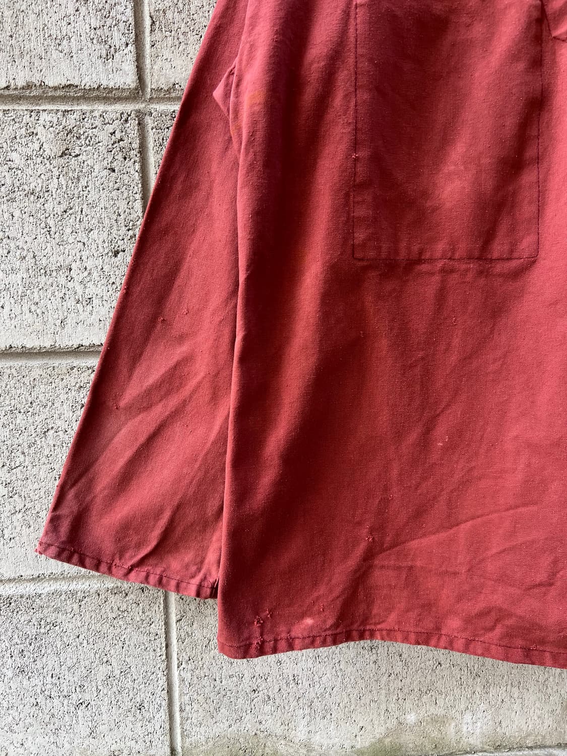 FADED RED OLD FRENCH FISHERMAN 피셔맨스목자켓 상품이미지8