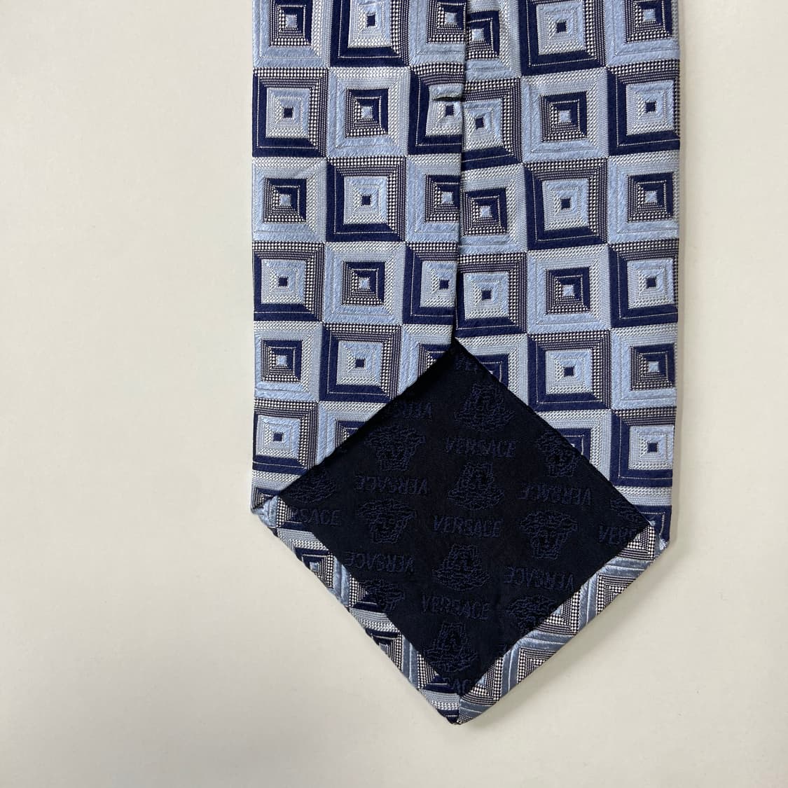 Versace 베르사체 심플로고 정품 명품 넥타이 상품이미지7