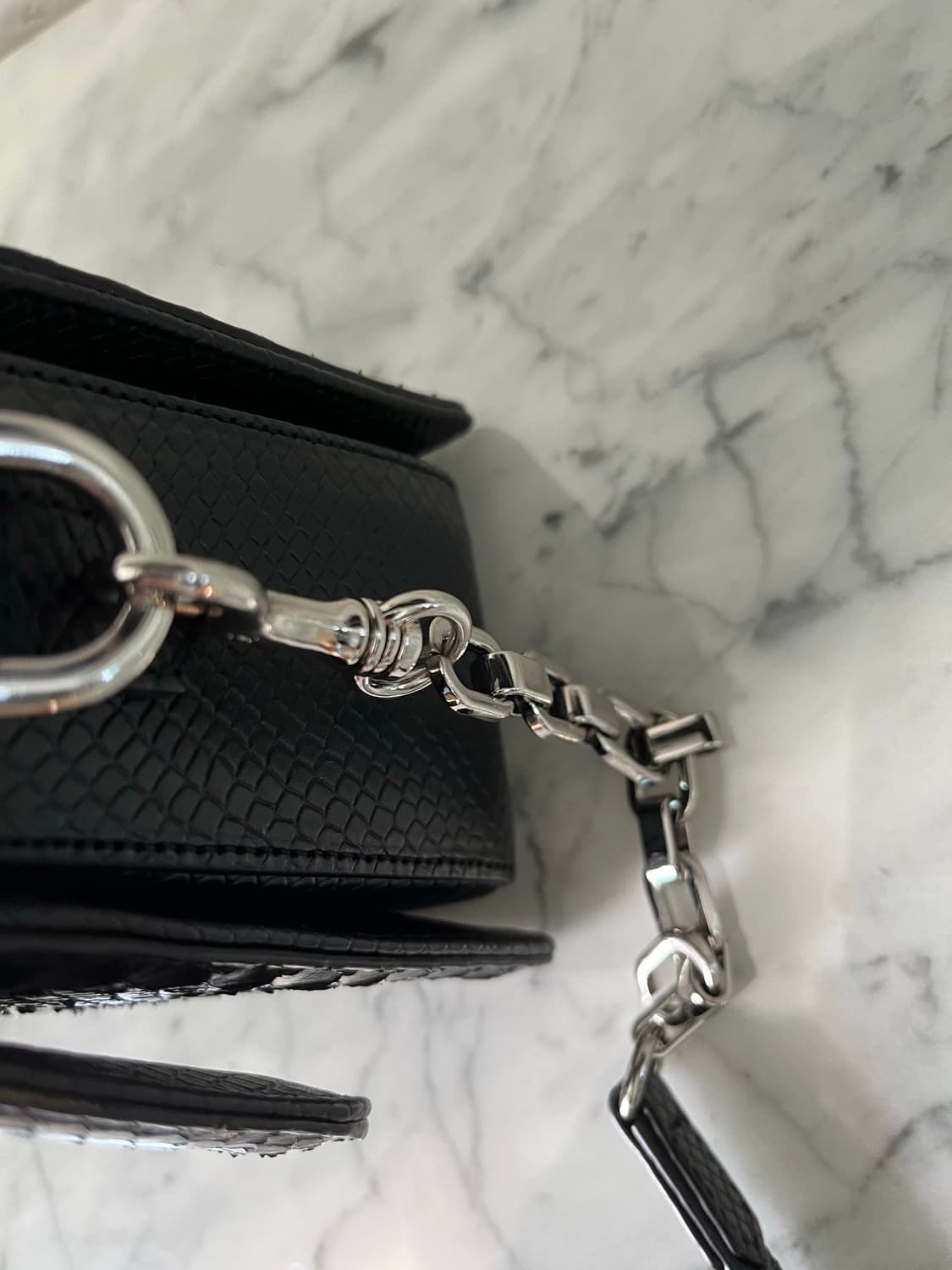 잘모이 뱀피 리얼 파이톤백 zarmoi bag 가방 핸디백 숄더백 상품이미지9