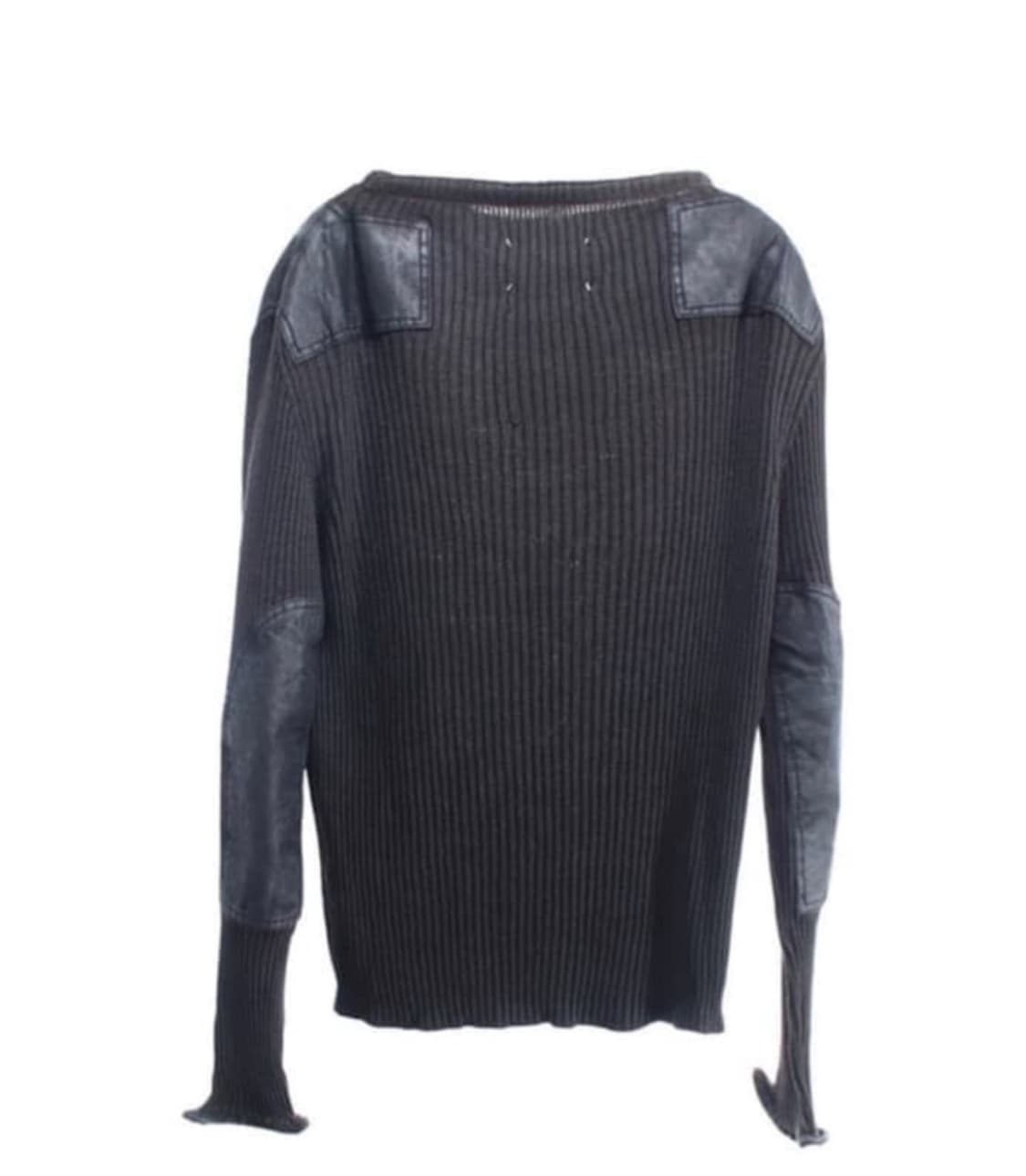 (구매) 마르지엘라 밀리터리 패치 니트 상품이미지1