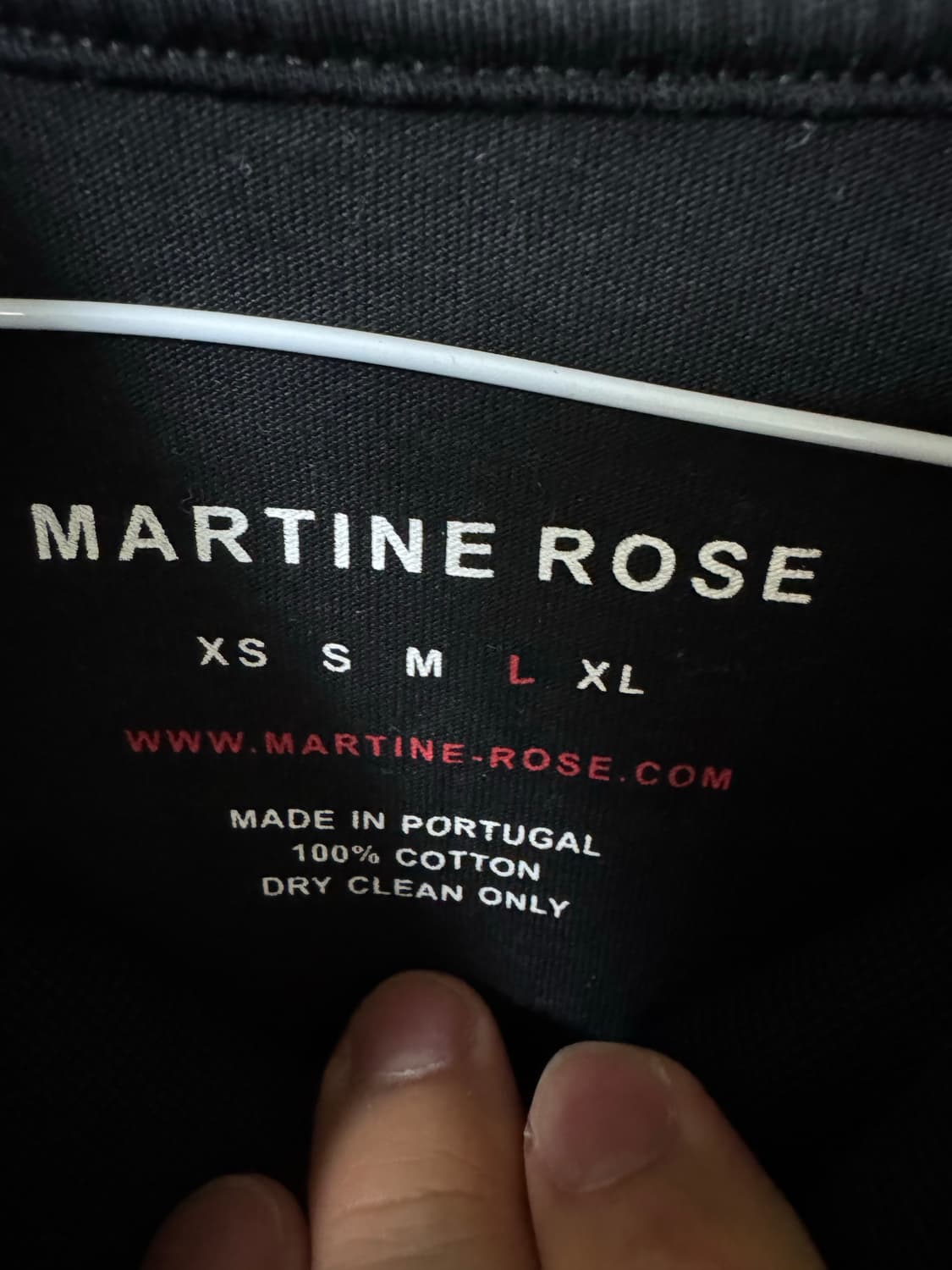 마틴로즈 모크넥 롱슬리브 블랙 L 상품이미지6