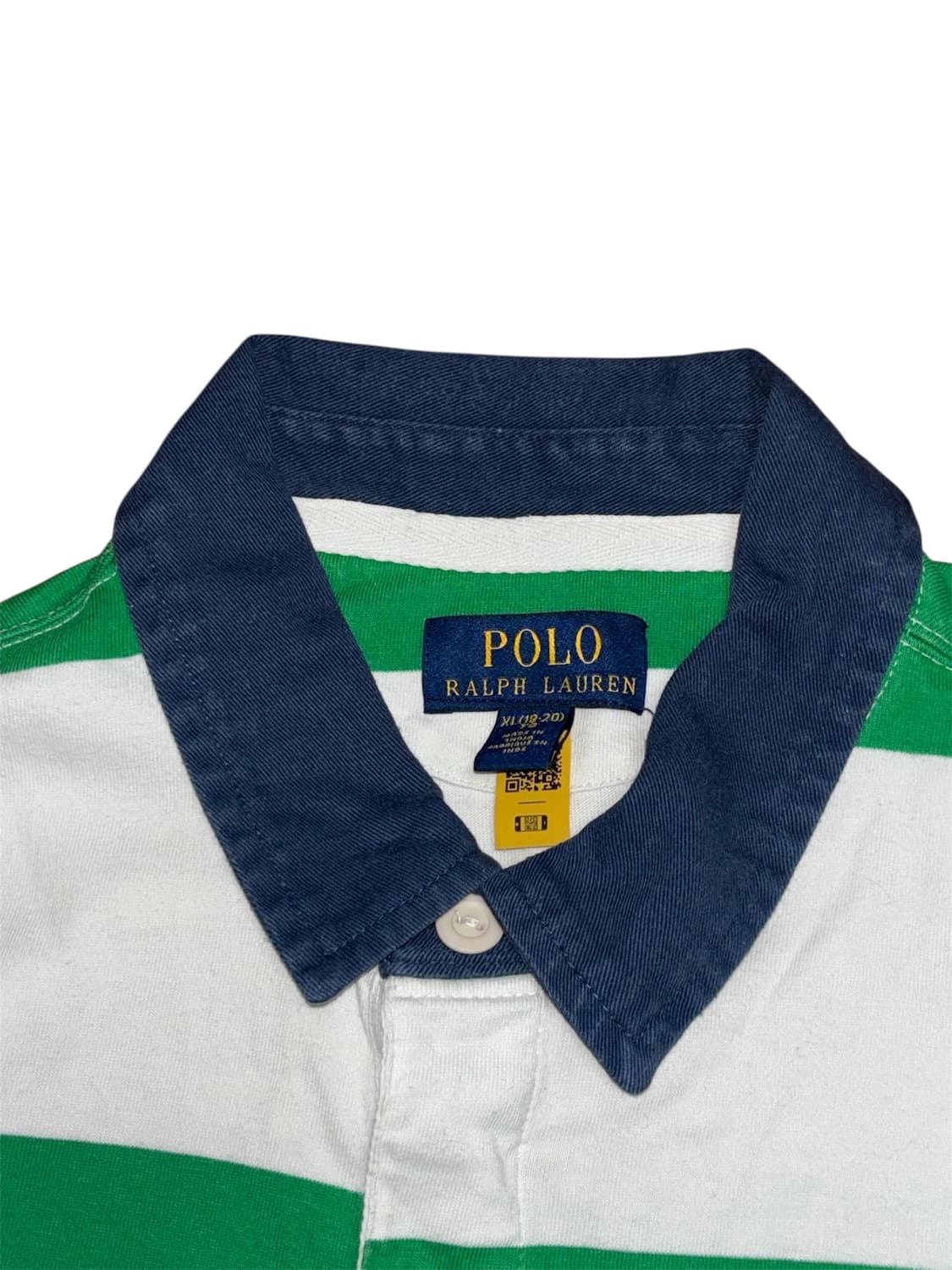 폴로 랄프로렌 스트라이프 럭비티 카라티 (qr인증) 상품이미지6