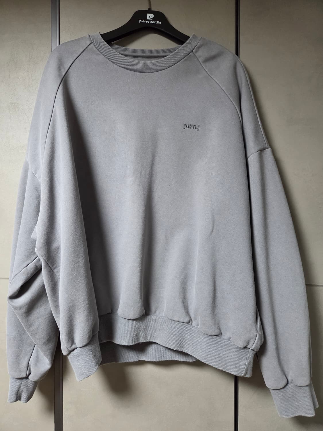 준지 23fw 백로고 맨투맨 M사이즈 상품이미지2