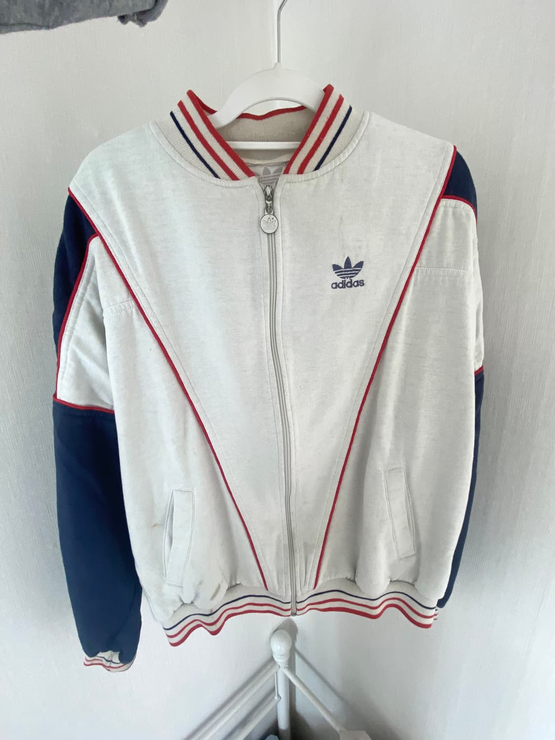 Adidas 80's vintage track zip jacket 상품이미지1