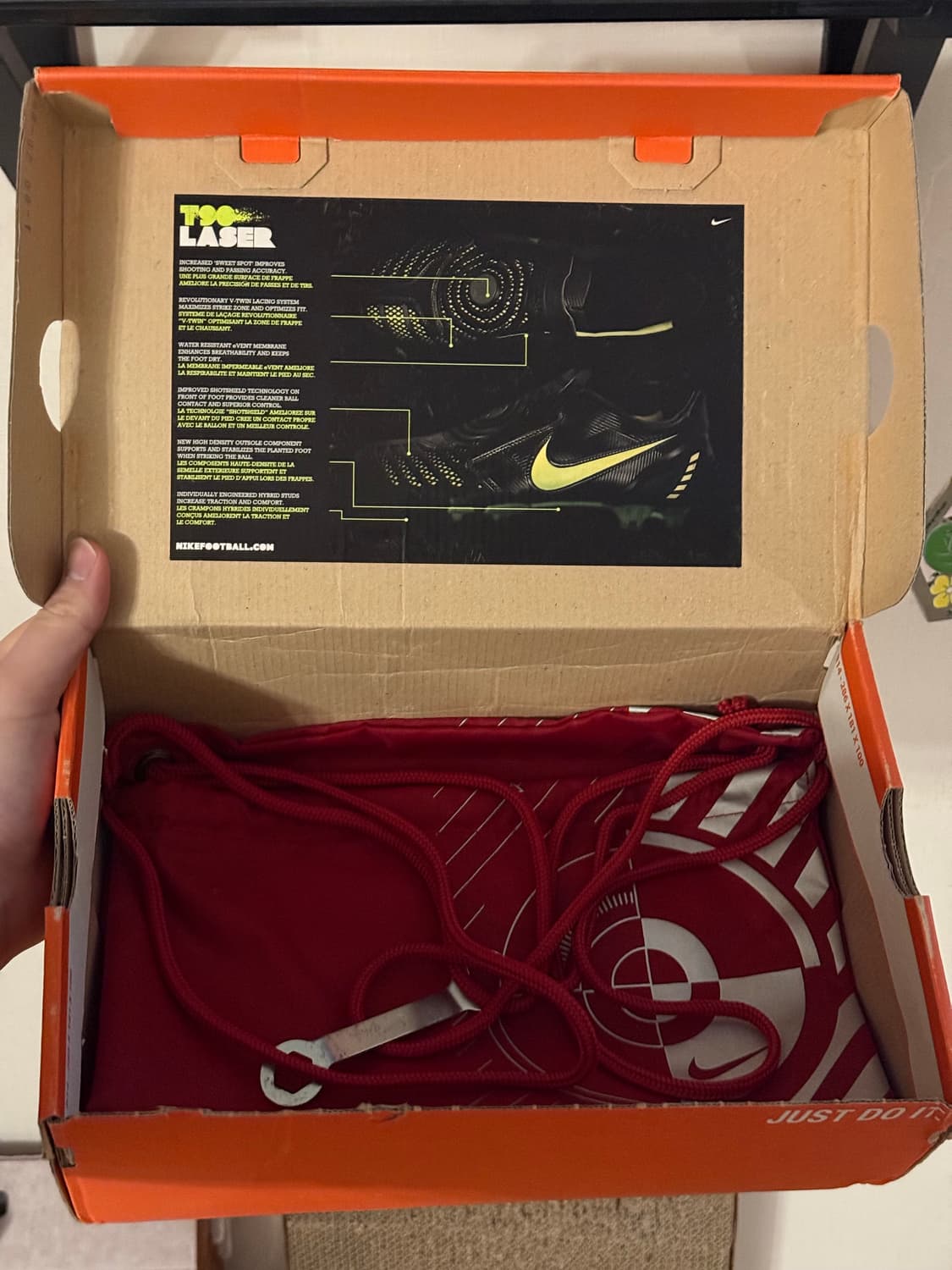 나이키 토탈 90 레이저 II SG (PROMO) VARSITY RED  상품이미지5