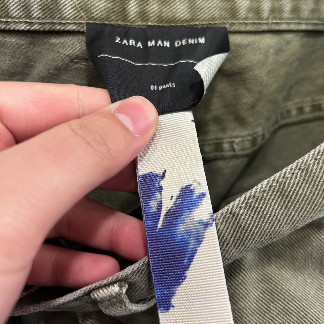 자라 맨즈 컨탬포러리 더블니 배기 10부팬츠 상품이미지4