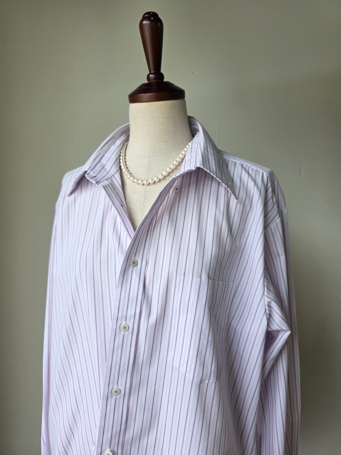 꾸레쥬 옴므 스트라이프 셔츠 상품이미지3