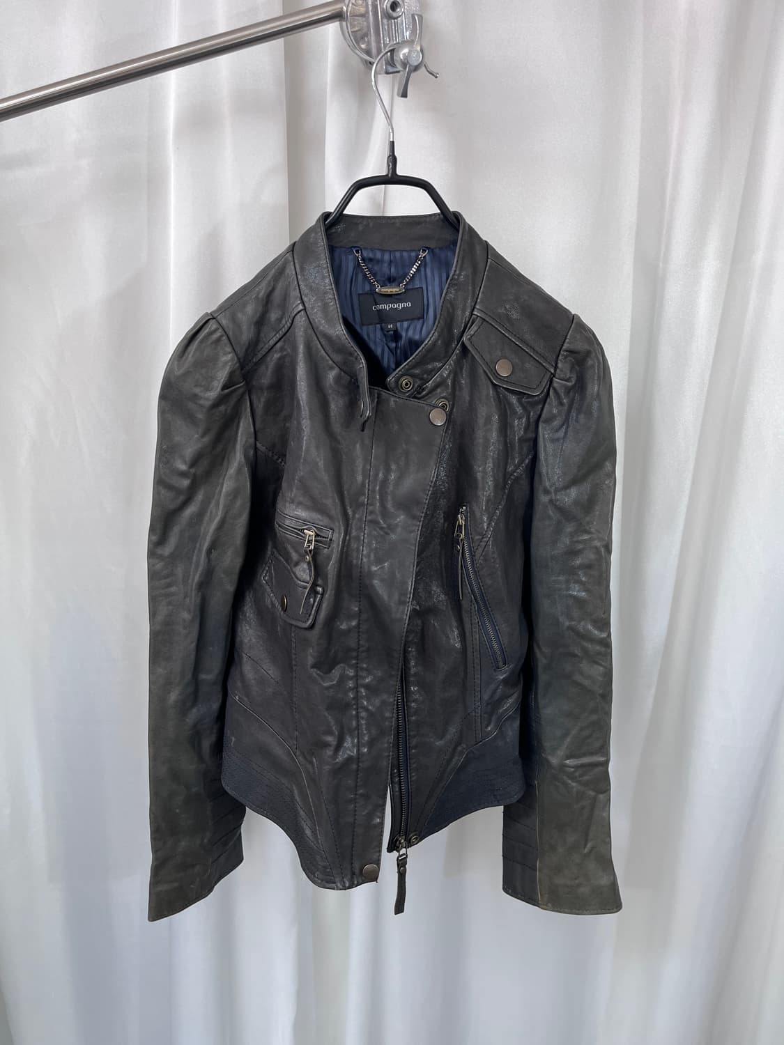 COMPAGNA leather jacket  상품이미지1
