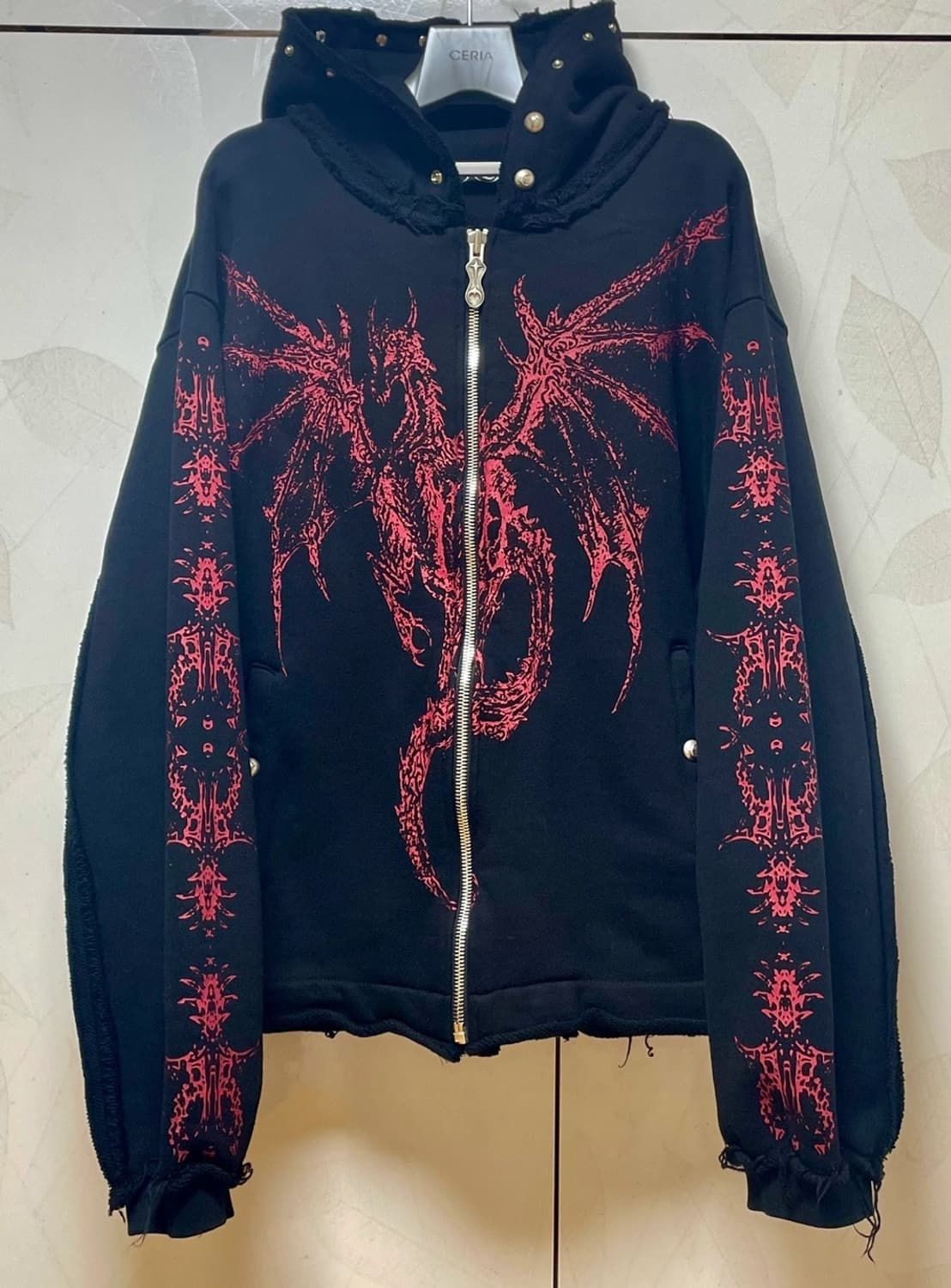 떠그클럽 드래곤 후드집업 2 size 상품이미지1