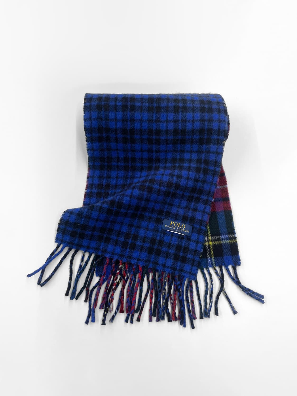 폴로 랄프로렌 리버시블 타탄 체크 머플러 상품이미지4