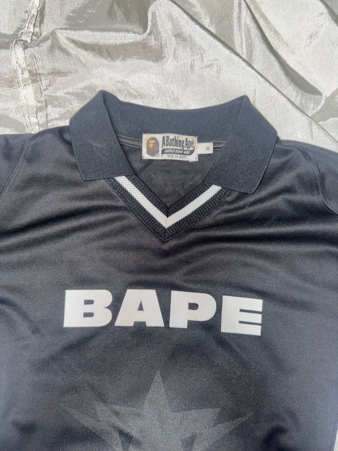 BAPE Multi Logo Relaxed Fit Soccer Jerse 상품이미지3