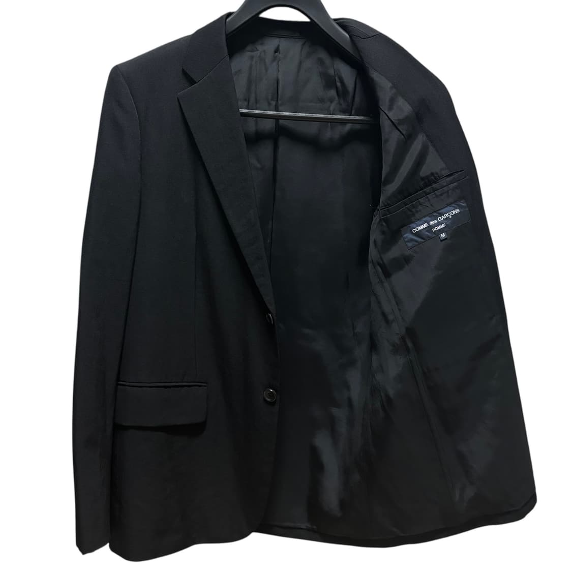 [M] 꼼데가르송 옴므 09AW 투 버튼 테일러드 재킷 상품이미지4