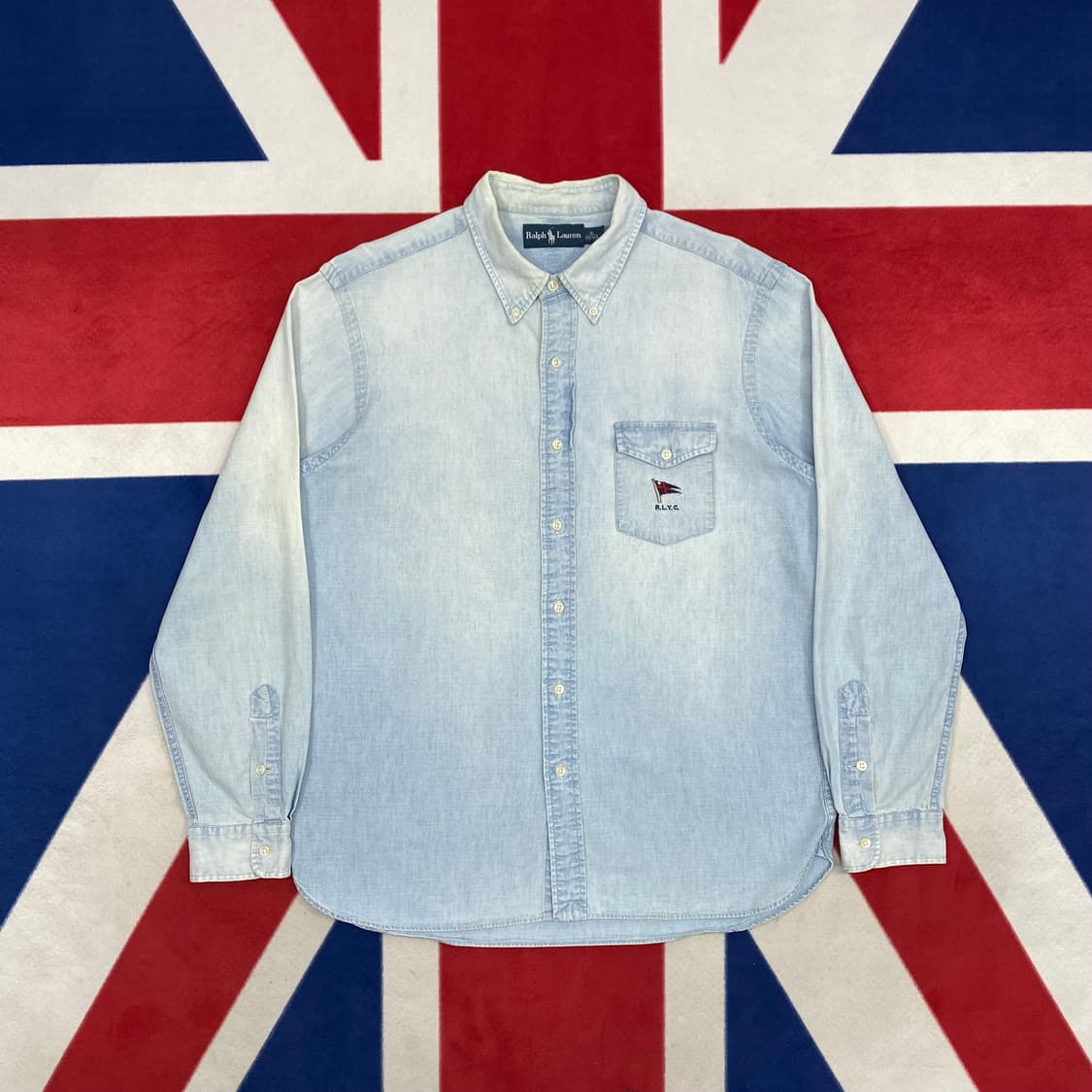 폴로 데님 셔츠 L 상품이미지1