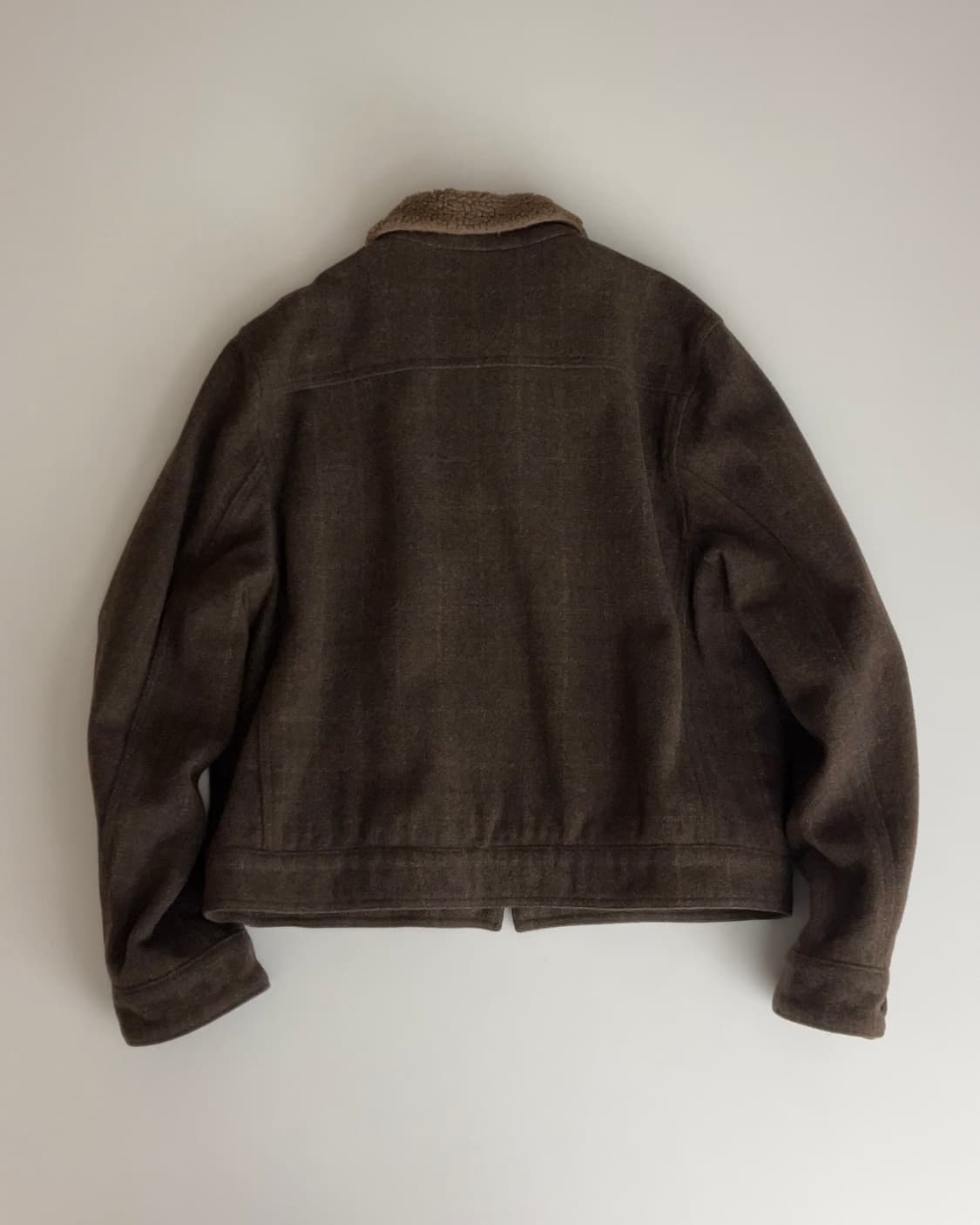 갭 울 체크 트러커 자켓 L 상품이미지5