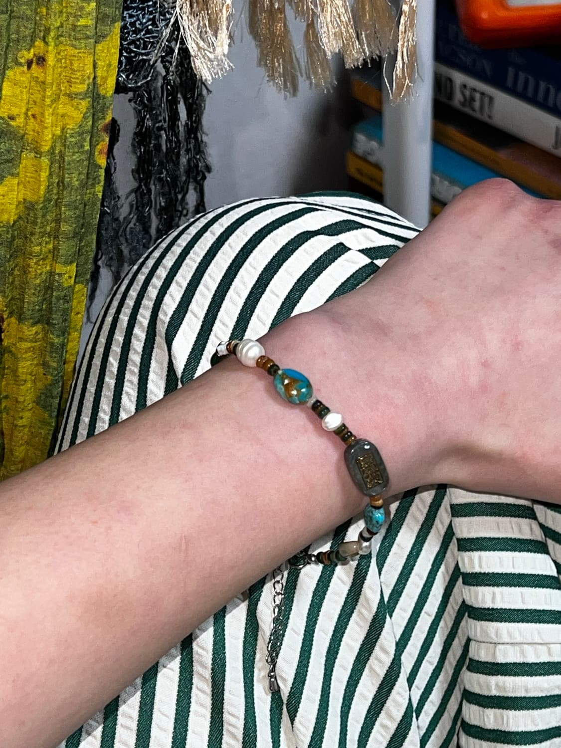  핸드메이드 여름 포인트 팔찌 상품이미지4