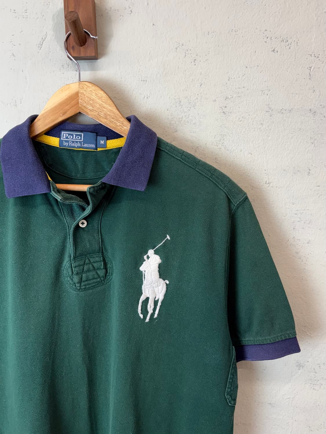 폴로랄프로렌 치프키프 빅포니 그린 반팔 카라티 상품이미지2