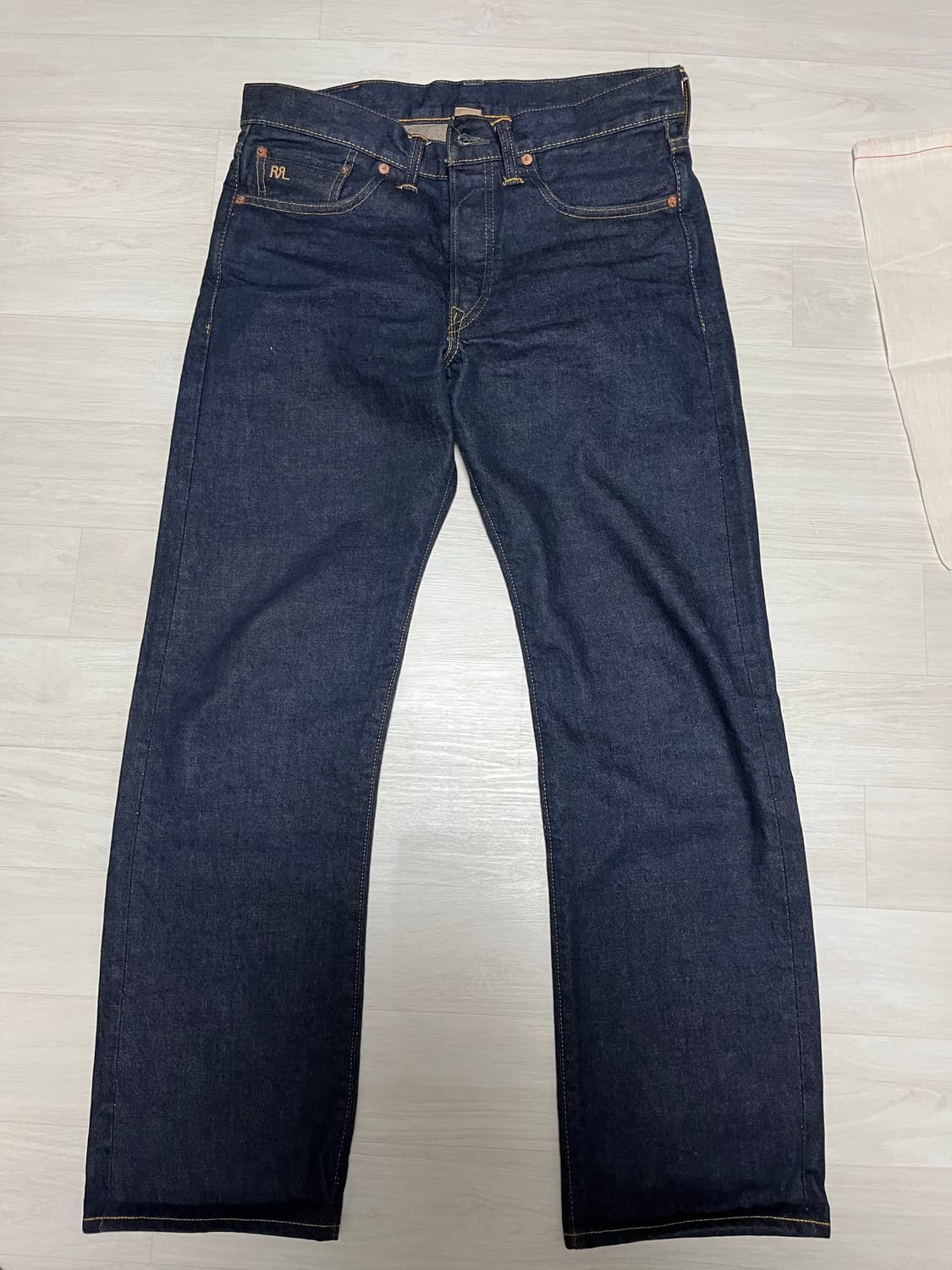 rrl 스트레이트레그 원워시 셀비지 데님 상품이미지1