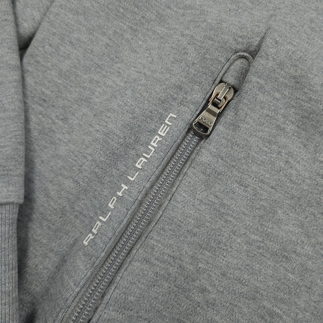 XL(105) 폴로랄프로렌 빅포니 코튼 트랙탑 그레이 상품이미지7