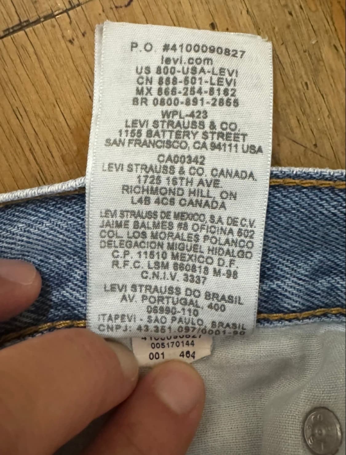 리바이스 517 부츠컷  상품이미지7