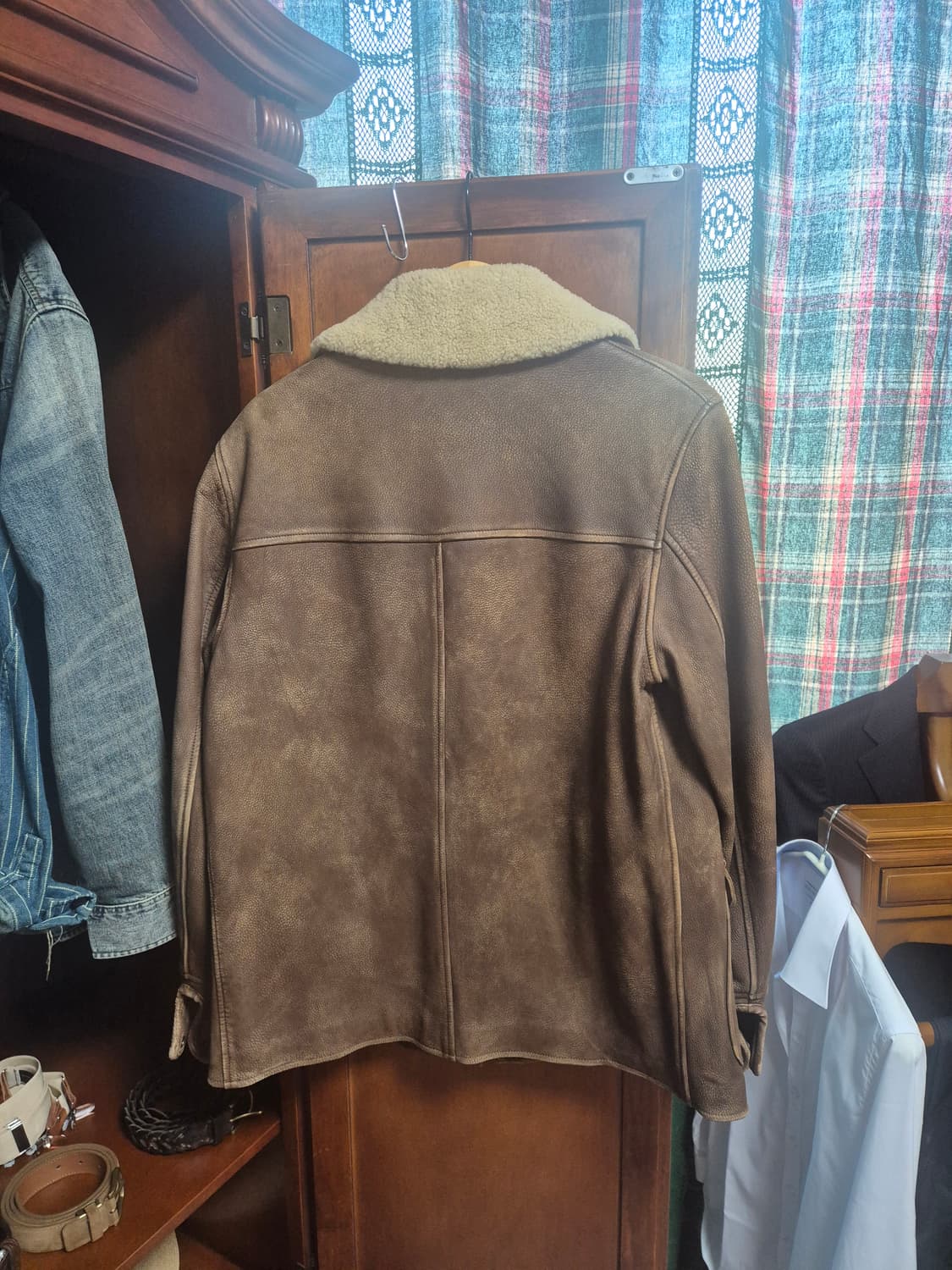 명작 더블알엘사슴가죽자켓 국내유일 상품이미지2