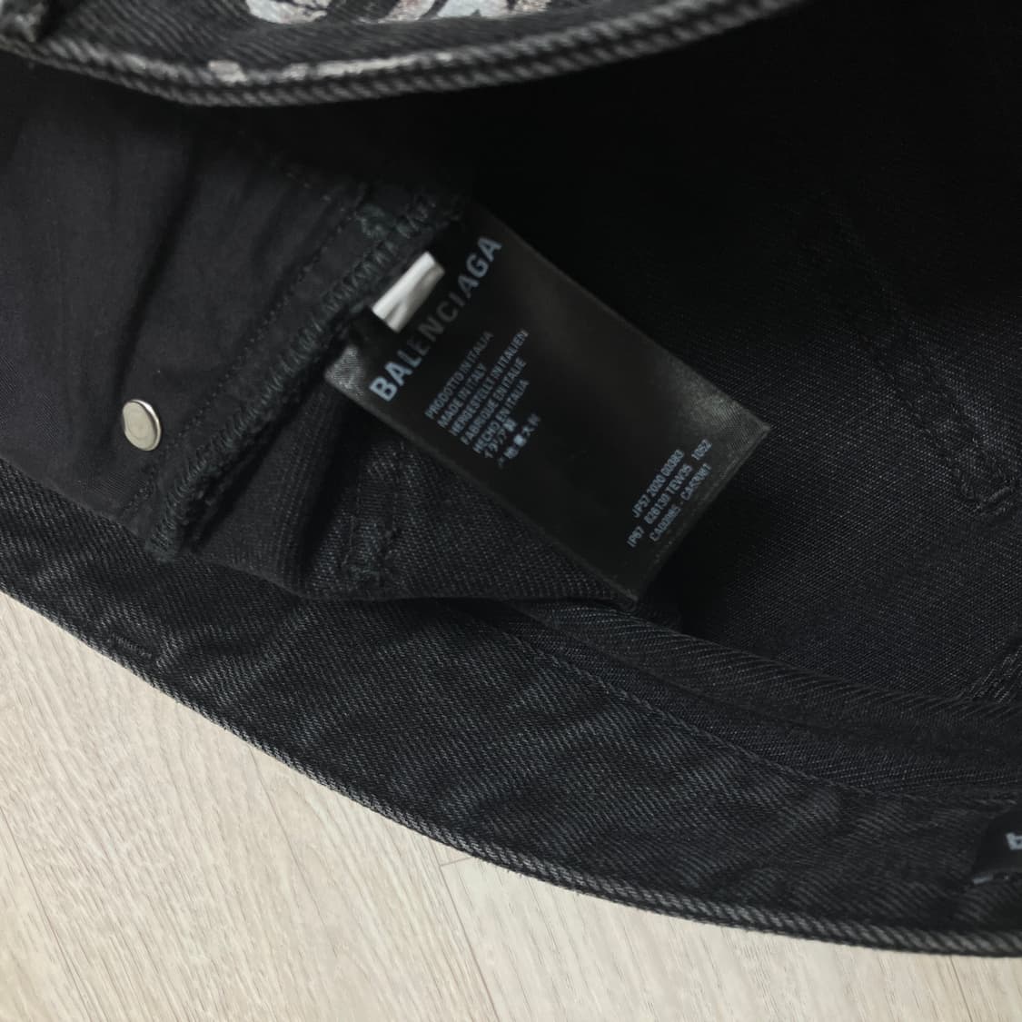 [S] 발렌시아가 tv로고 데님 상품이미지5