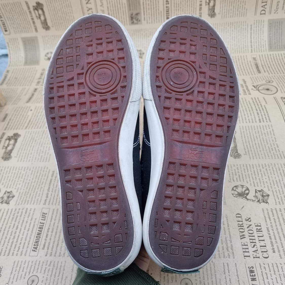 라코스테 블랙 남성스니커즈 42 270 상품이미지3