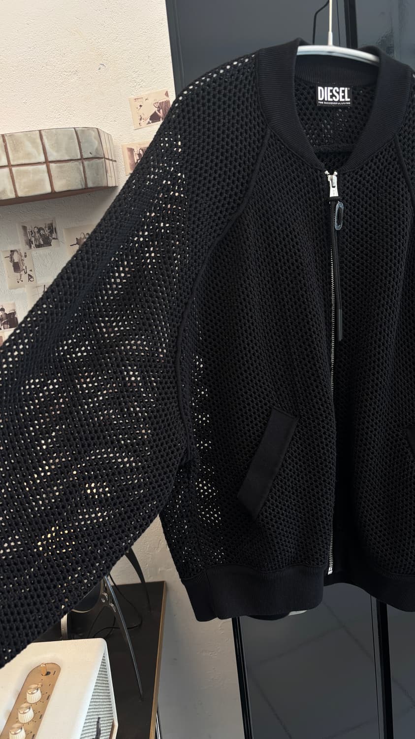 Diesel mesh zip-up jacket 상품이미지5