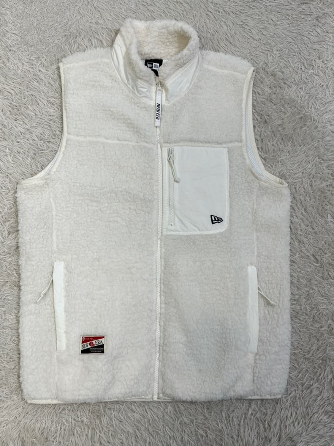 뉴에라 양털후리스 집업 조끼/#2885 상품이미지1
