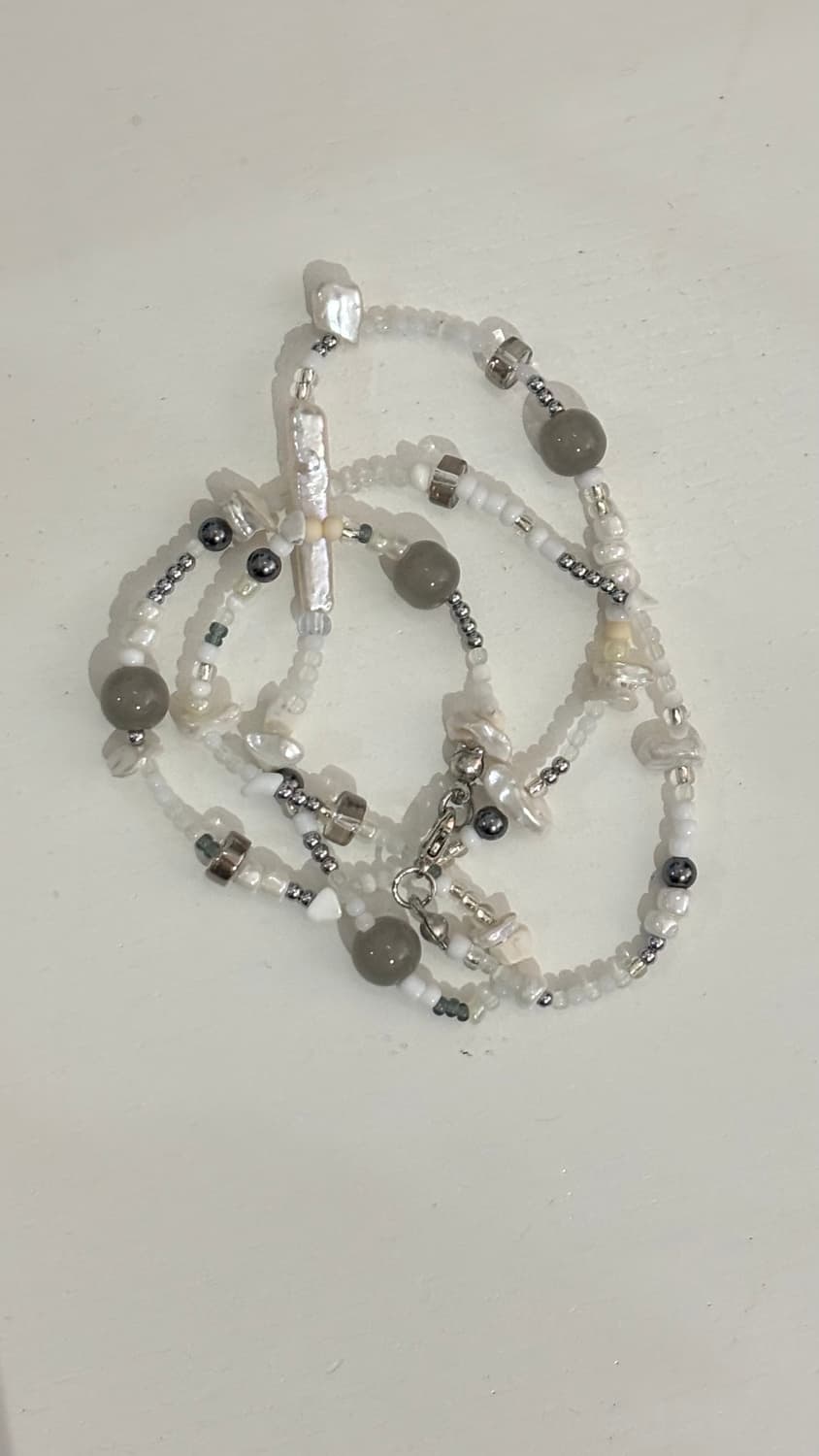 Pearl Mixed Necklace 상품이미지2