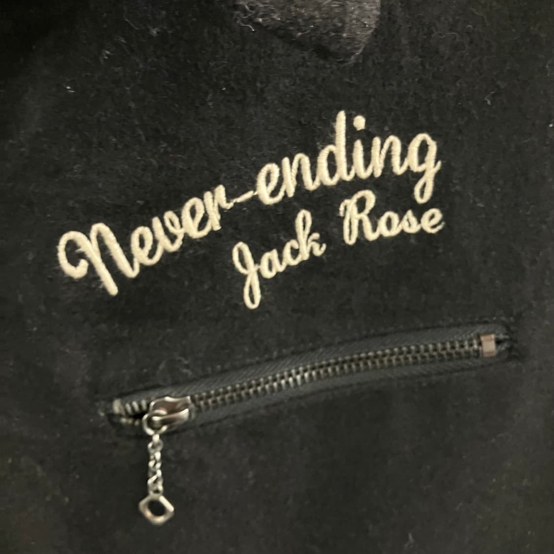 잭 로즈 블랙 투웨이 울자켓 3 상품이미지4