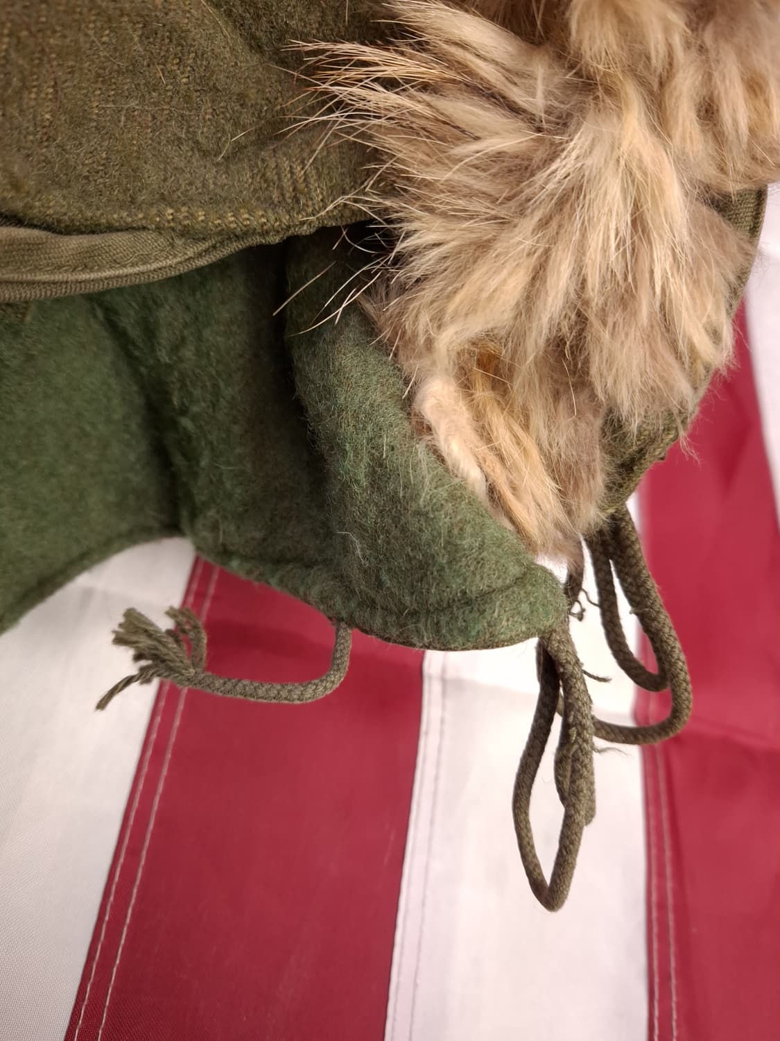 오리지날 미군 M-51 진나단파카 양털 라이너 미듐 셋트 상품이미지3