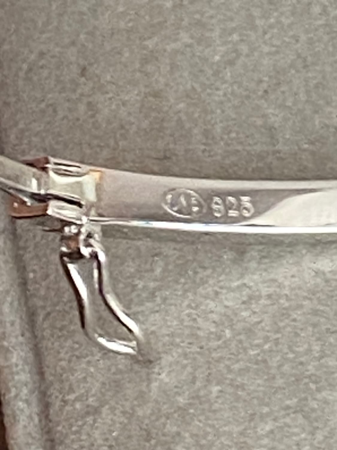 나뭇잎 모티브 실버 팔찌(925) 상품이미지8