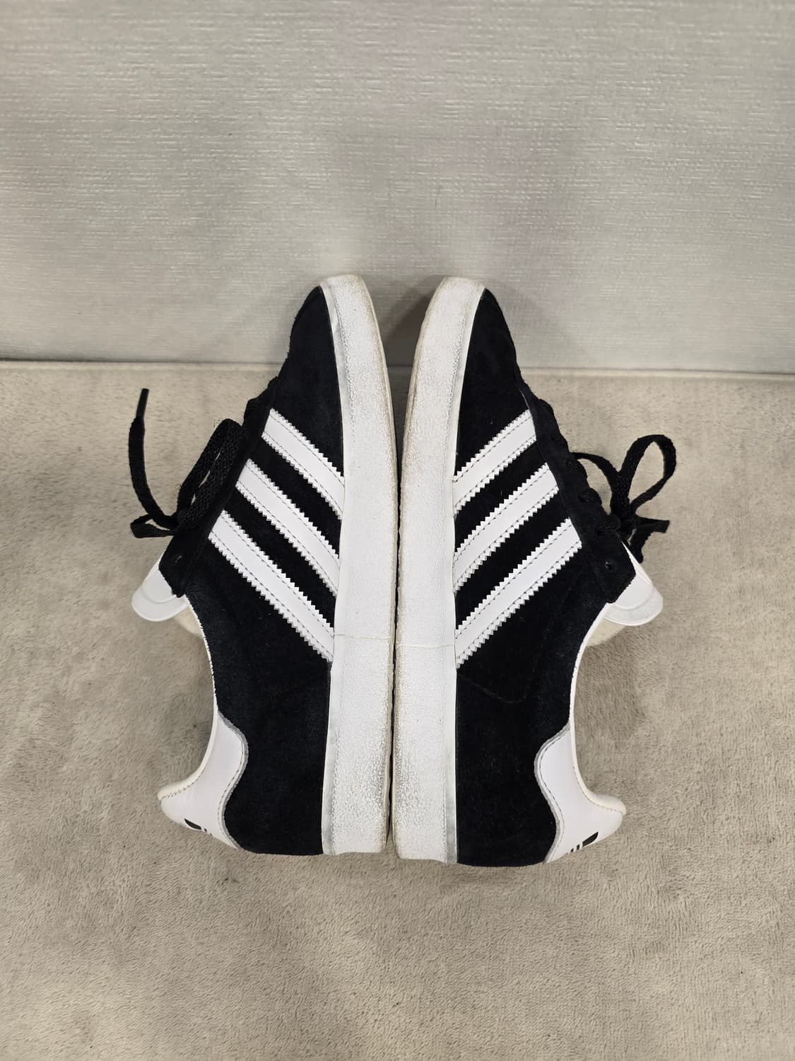 아디다스 가젤85 블랙 스웨이드 운동화 스니커즈 230mm 상품이미지5