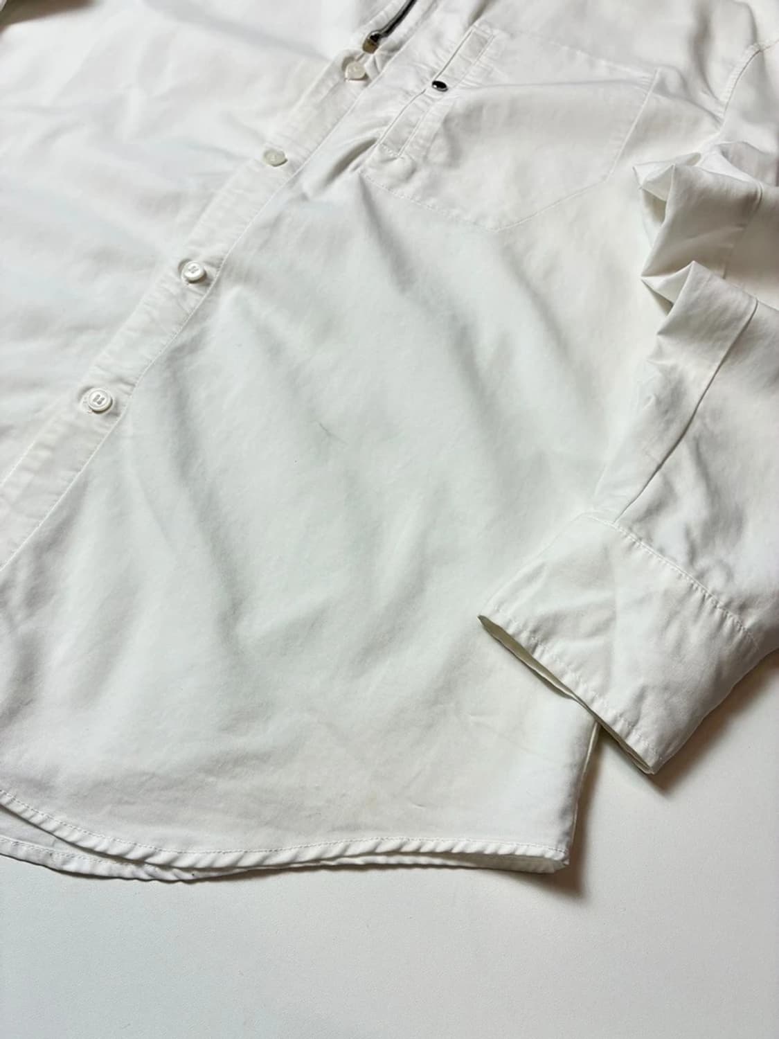 노이어 Noirer 20ss 테일러링 집업 셔츠 PN8222 상품이미지5