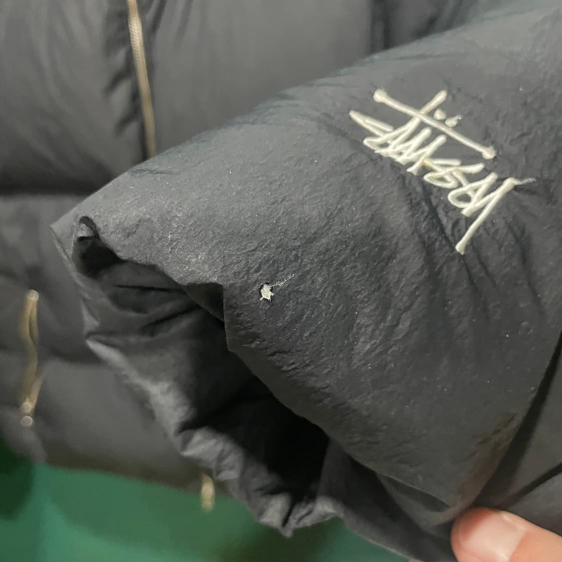 스투시 다운푸퍼 패딩 블랙L 상품이미지3