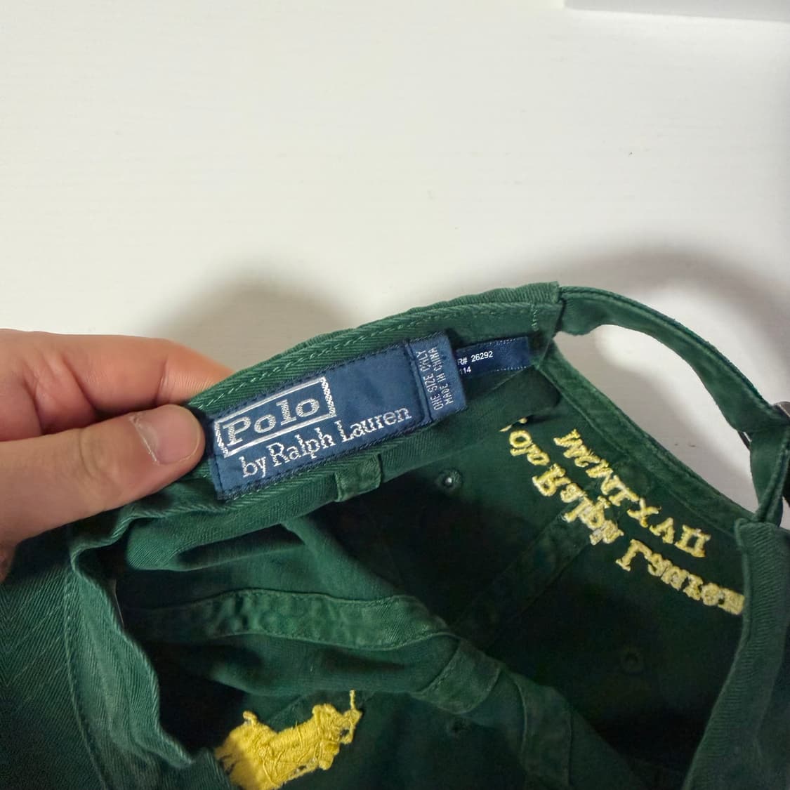 폴로 랄프로렌 빅포니 볼캡 상품이미지5